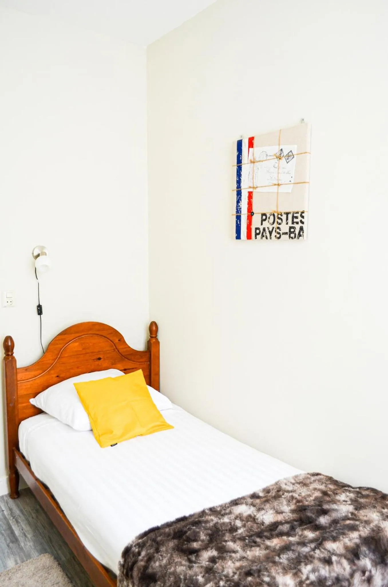 Bed in Family Hotel Kooyk