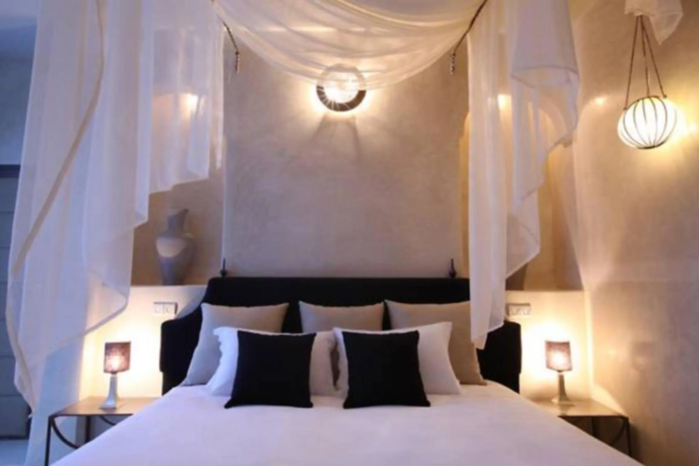 Bed in Riad Joya