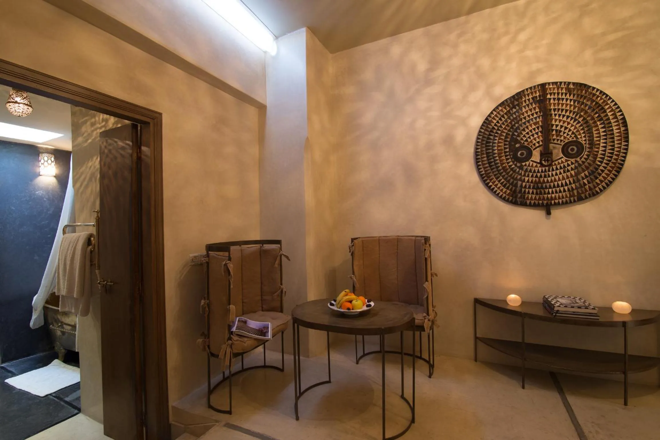 Decorative detail in Riad Joya