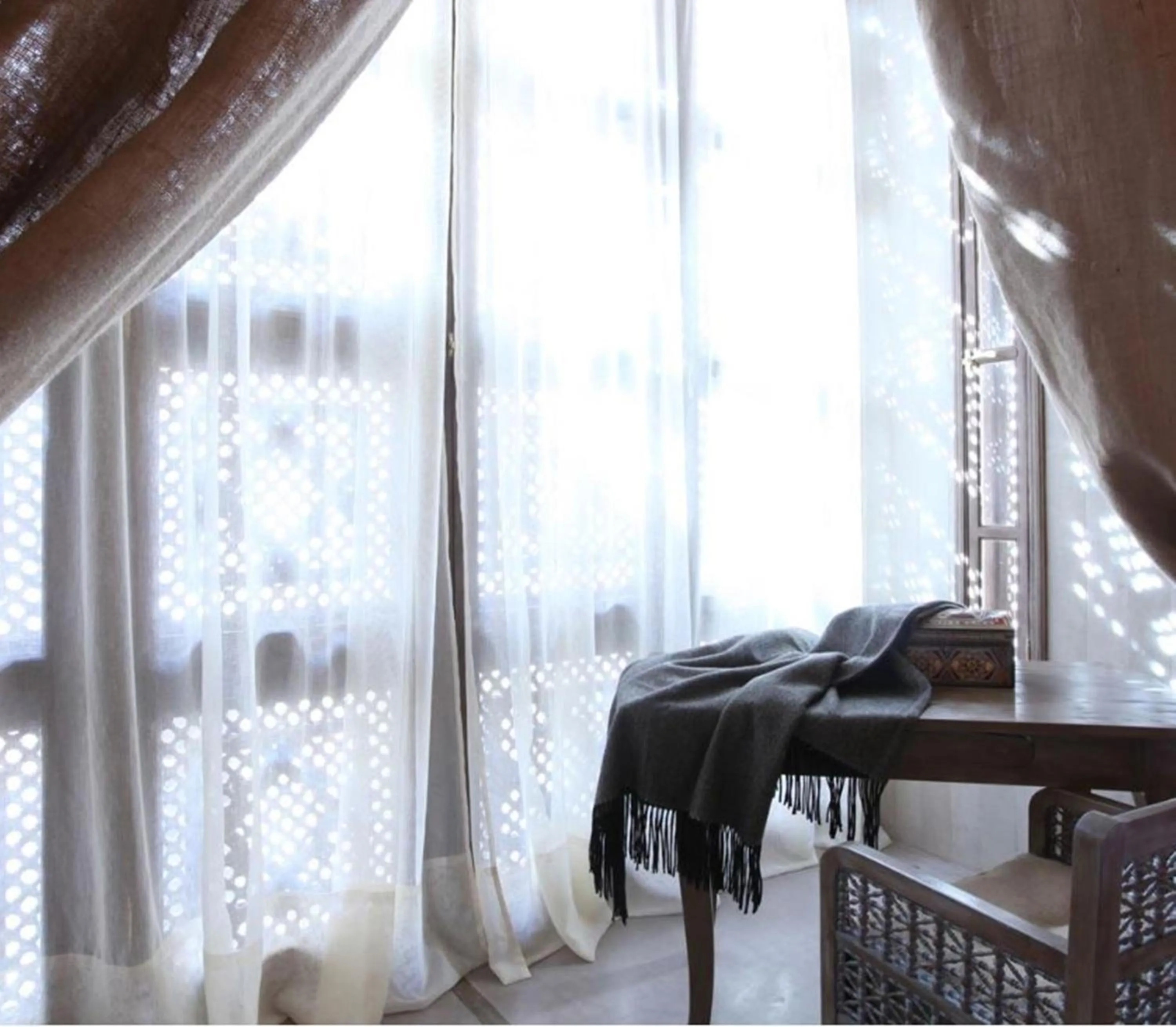 Decorative detail in Riad Joya