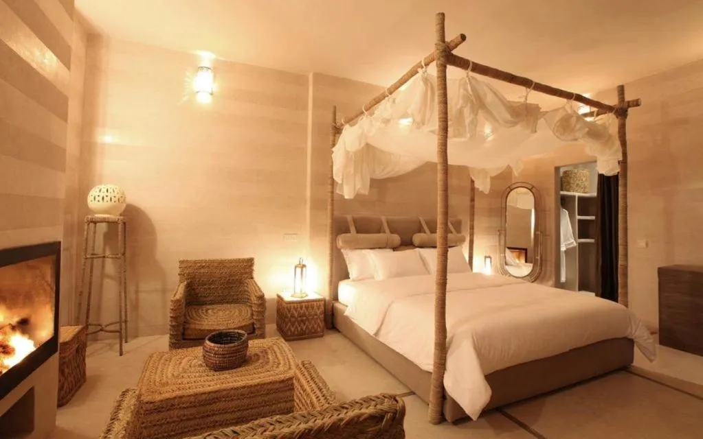 Bed in Riad Joya