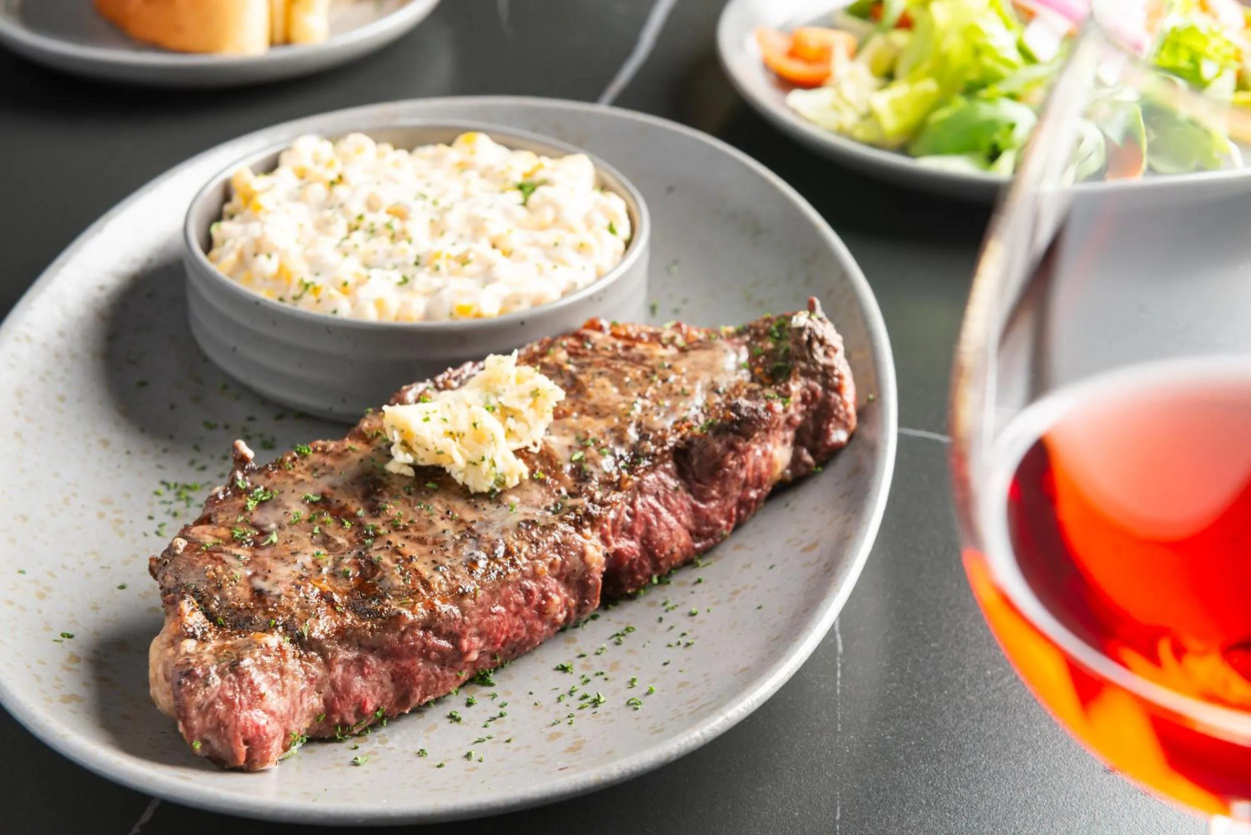 Food close-up in Champions Club and Hotel, Houston Westchase