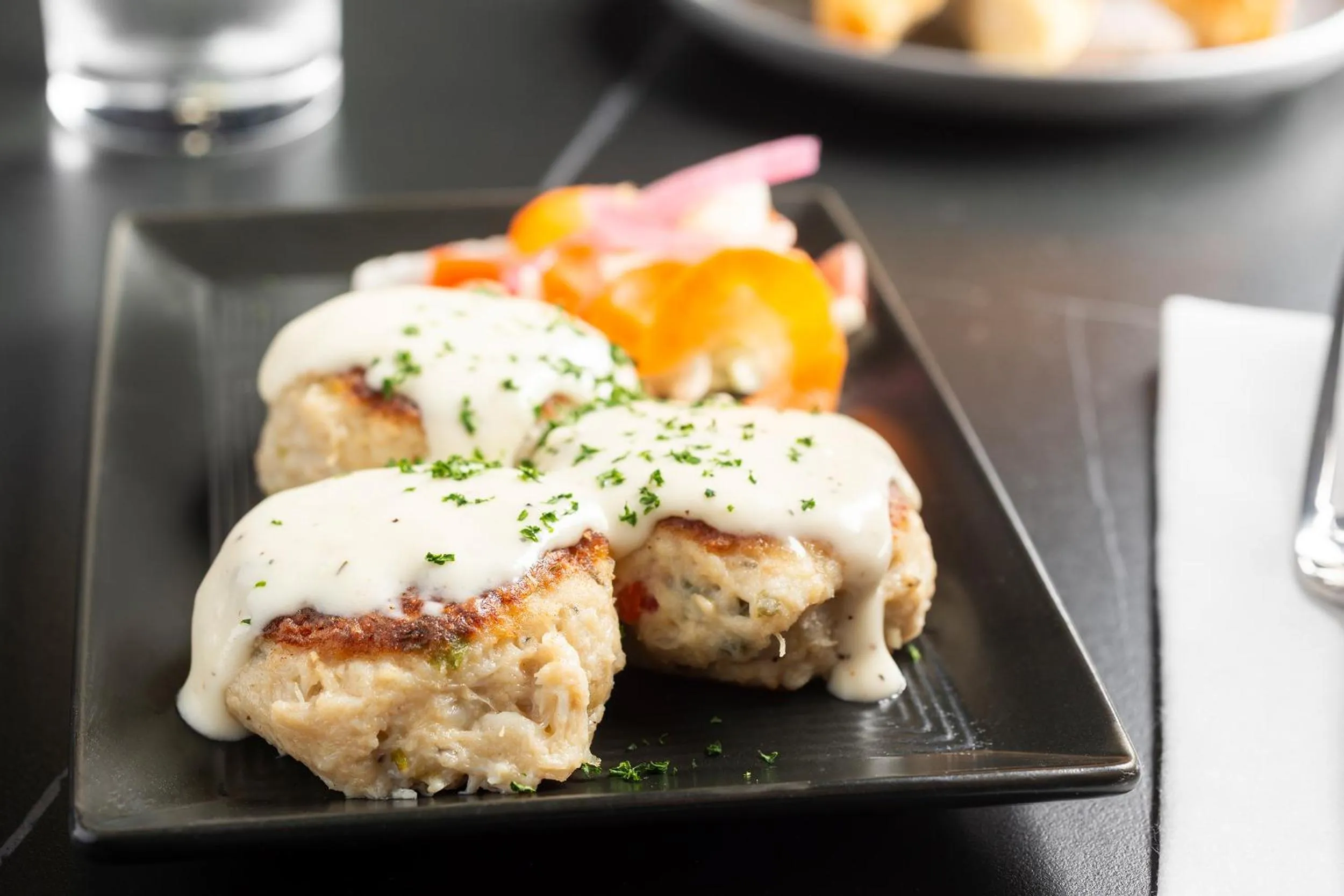 Food close-up in Champions Club and Hotel, Houston Westchase