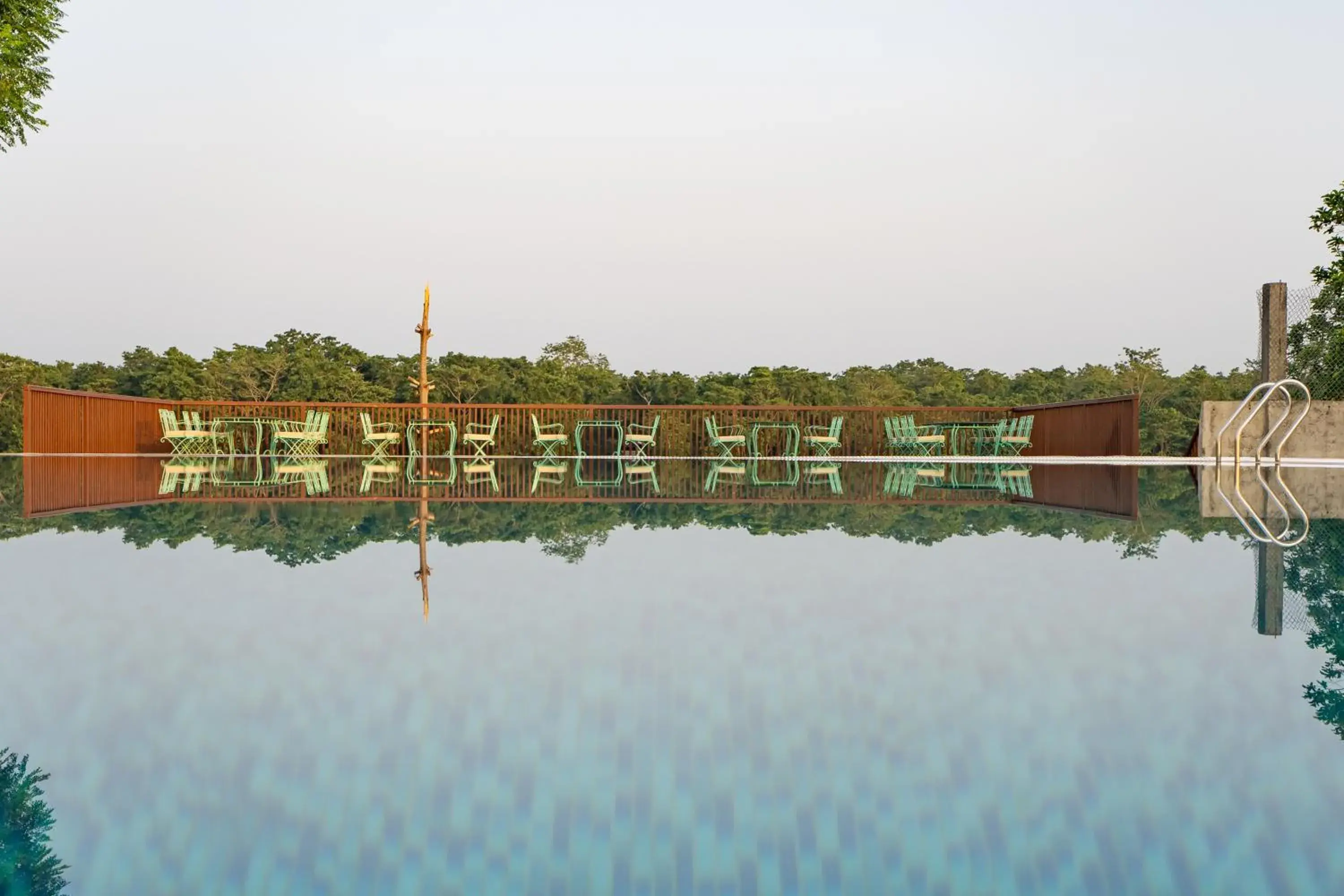 Natural landscape in River Bank Jungle Resort, Chitwan Natural landscape in River Bank Jungle Resort, Chitwan