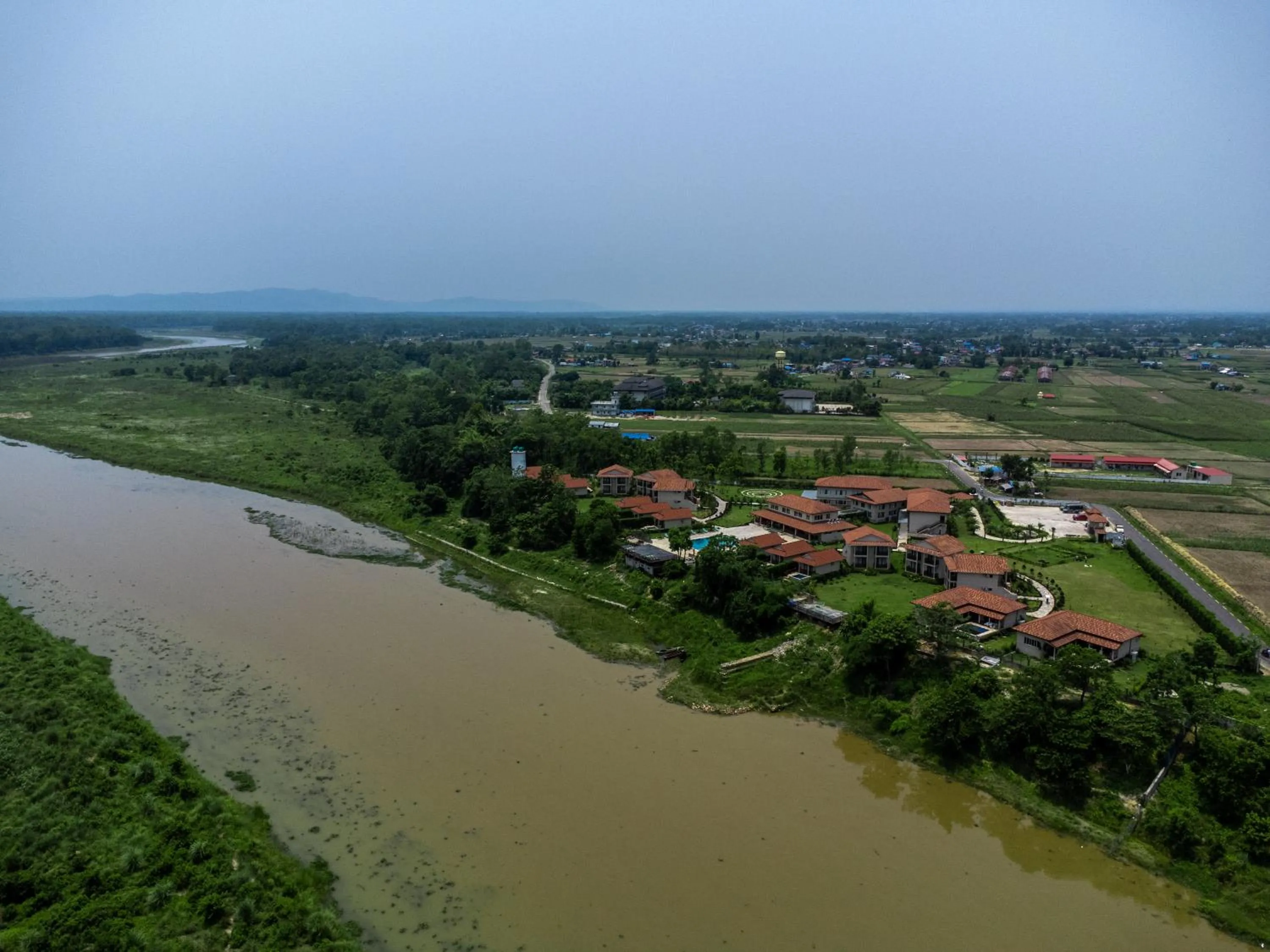 Property building in River Bank Jungle Resort, Chitwan