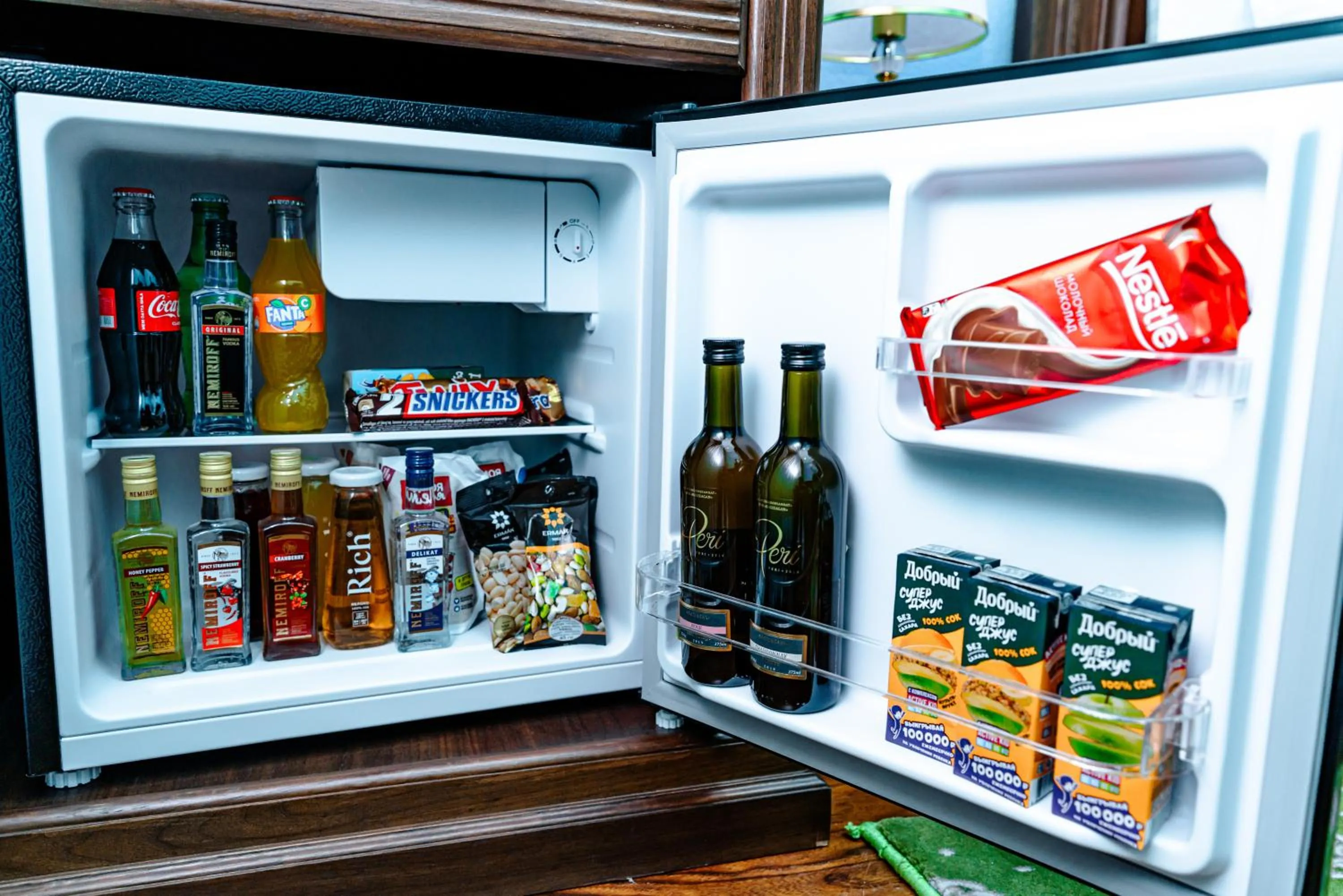 Kitchen or kitchenette in Bagizagan Hotel