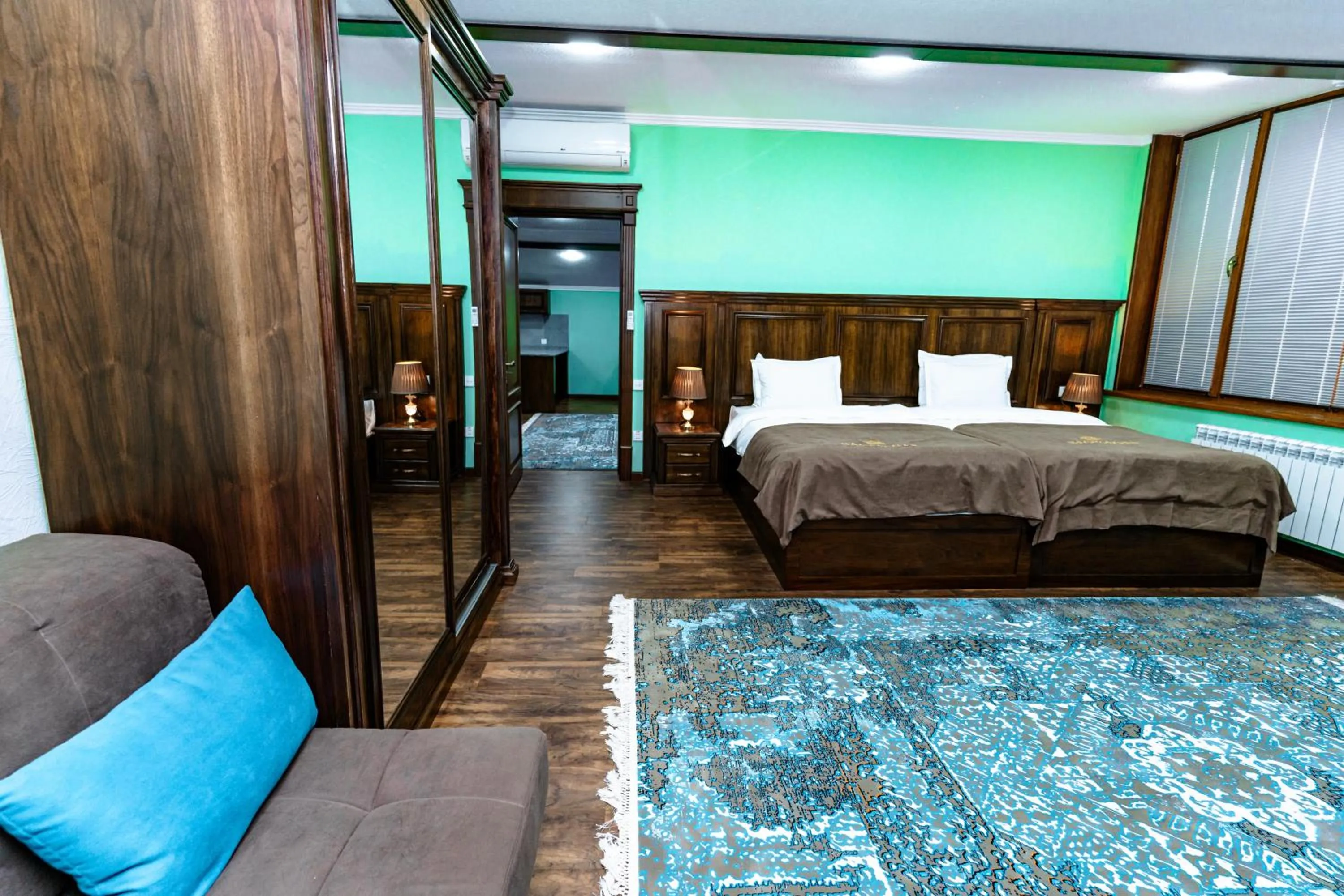 Bed in Bagizagan Hotel