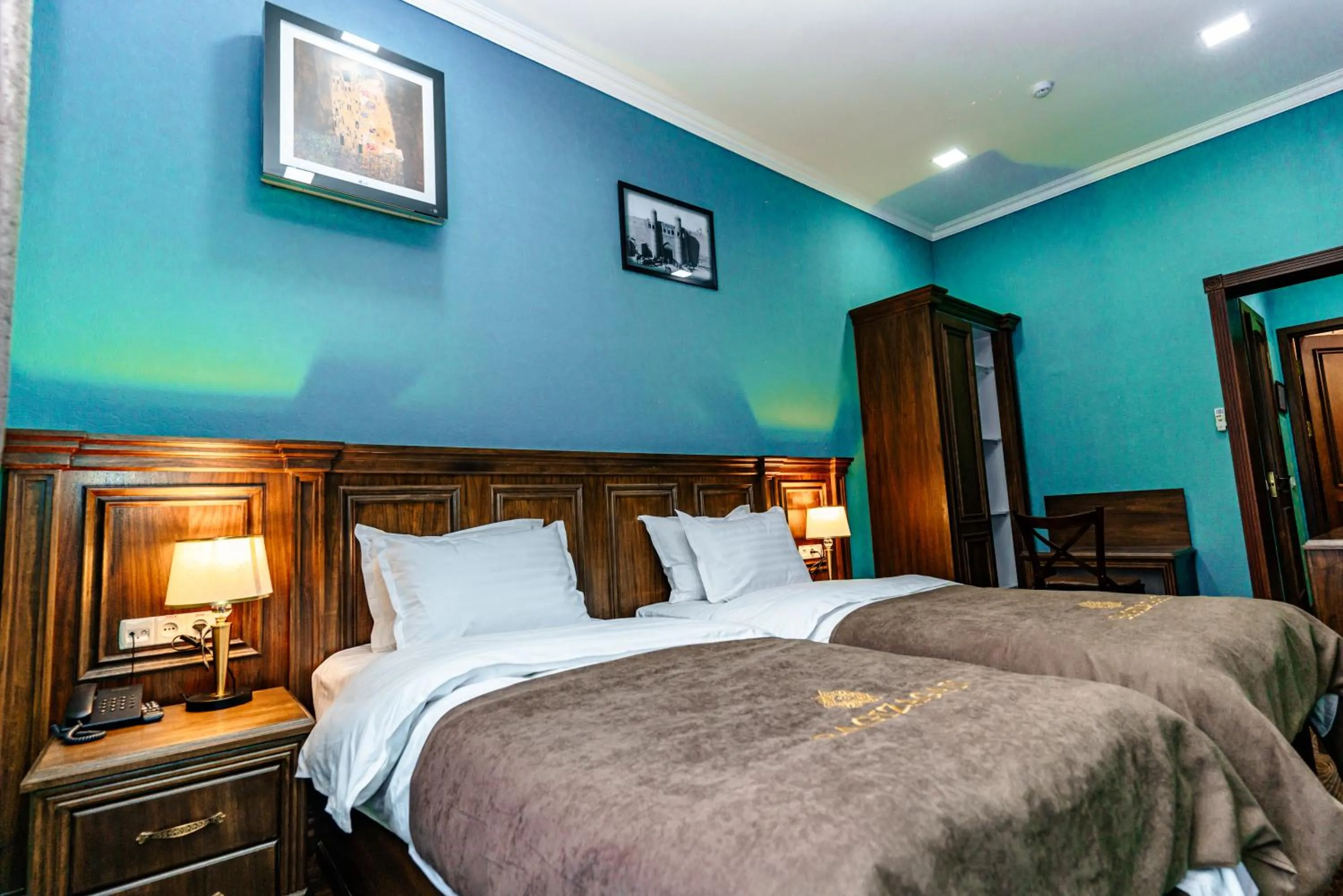 Bed in Bagizagan Hotel