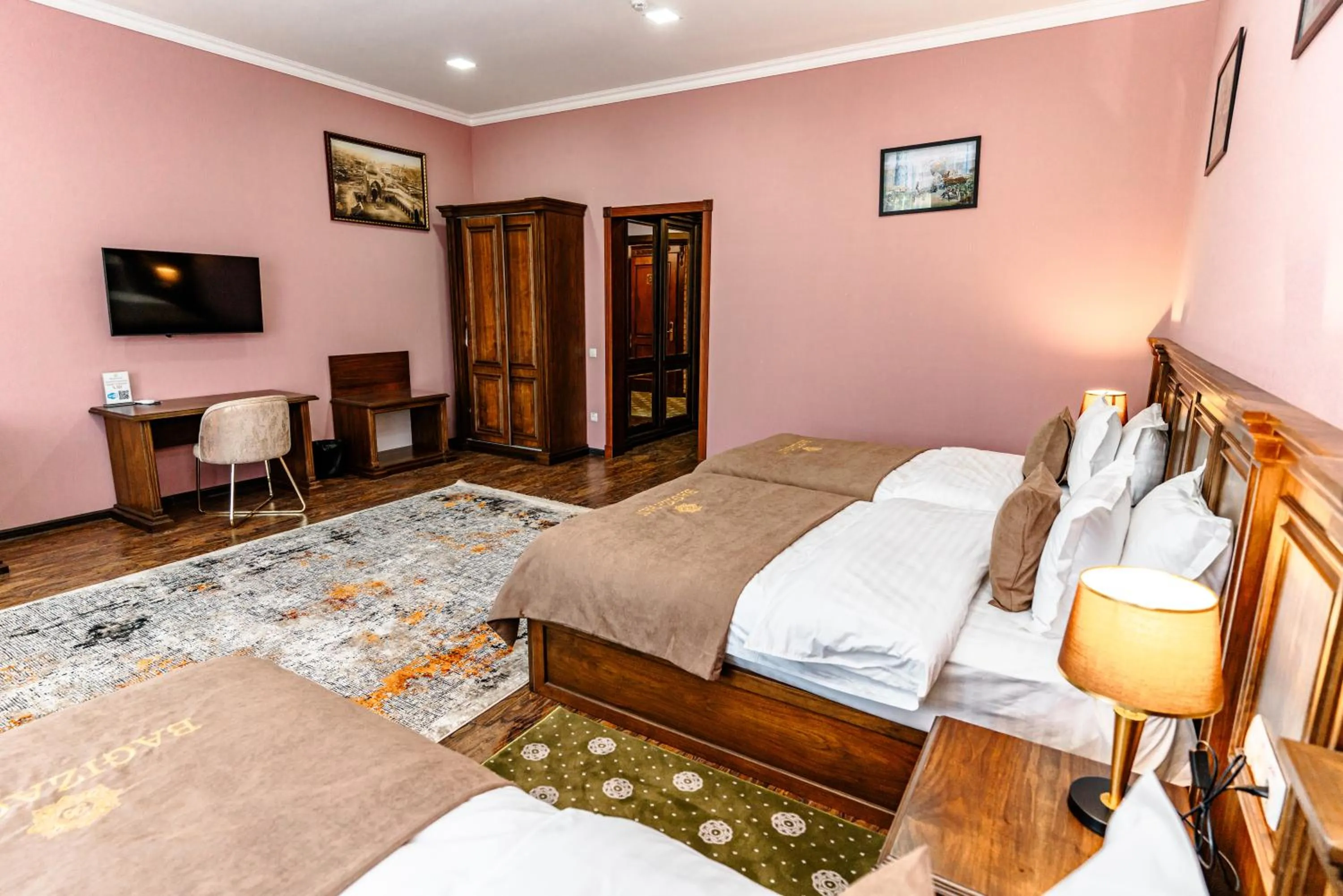 Bed in Bagizagan Hotel