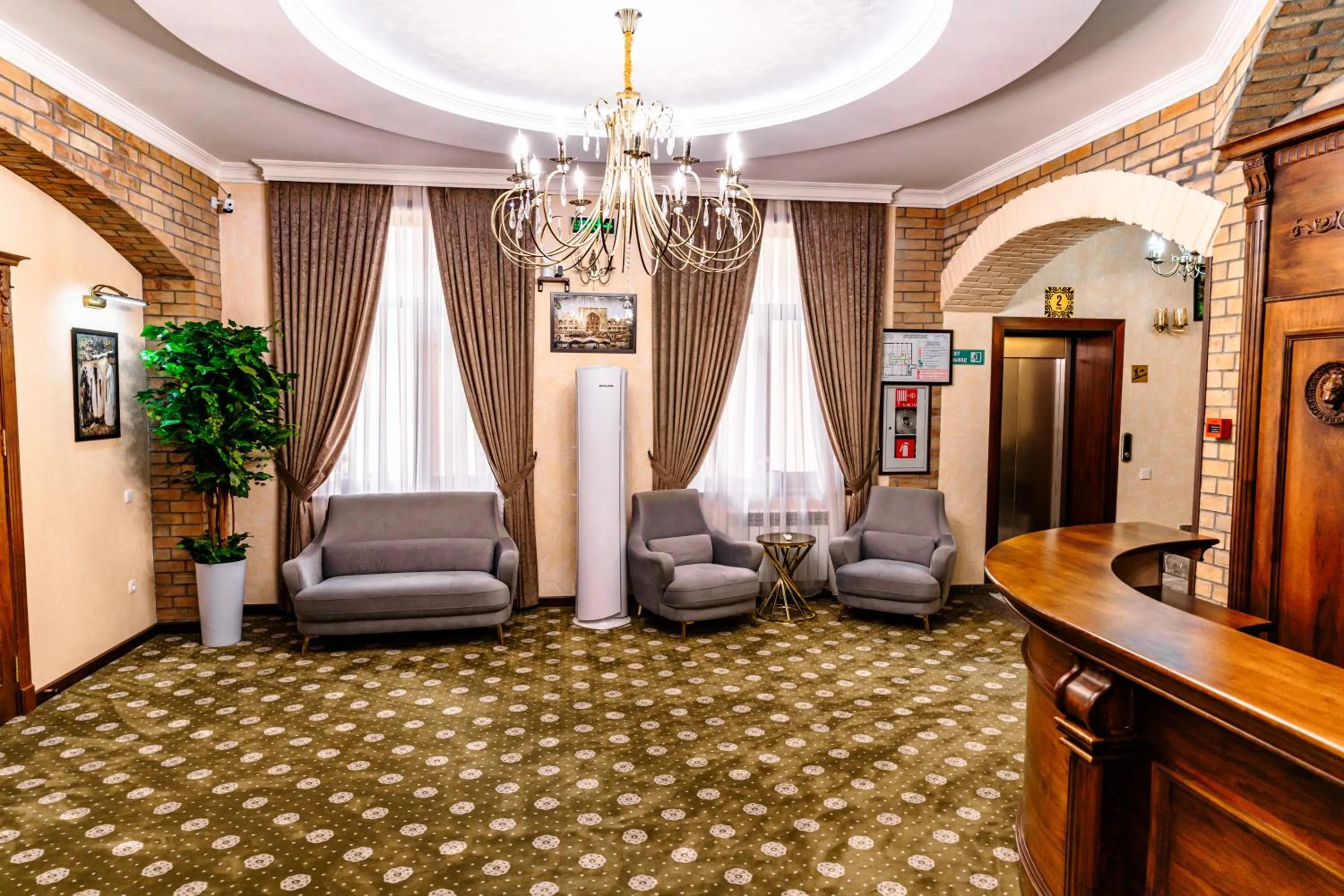 Seating area in Bagizagan Hotel