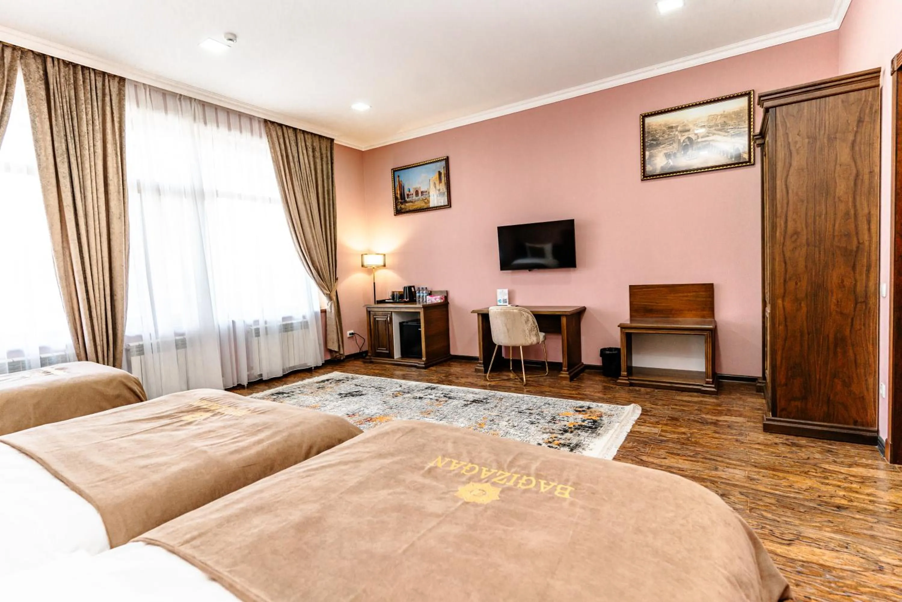 Bed in Bagizagan Hotel