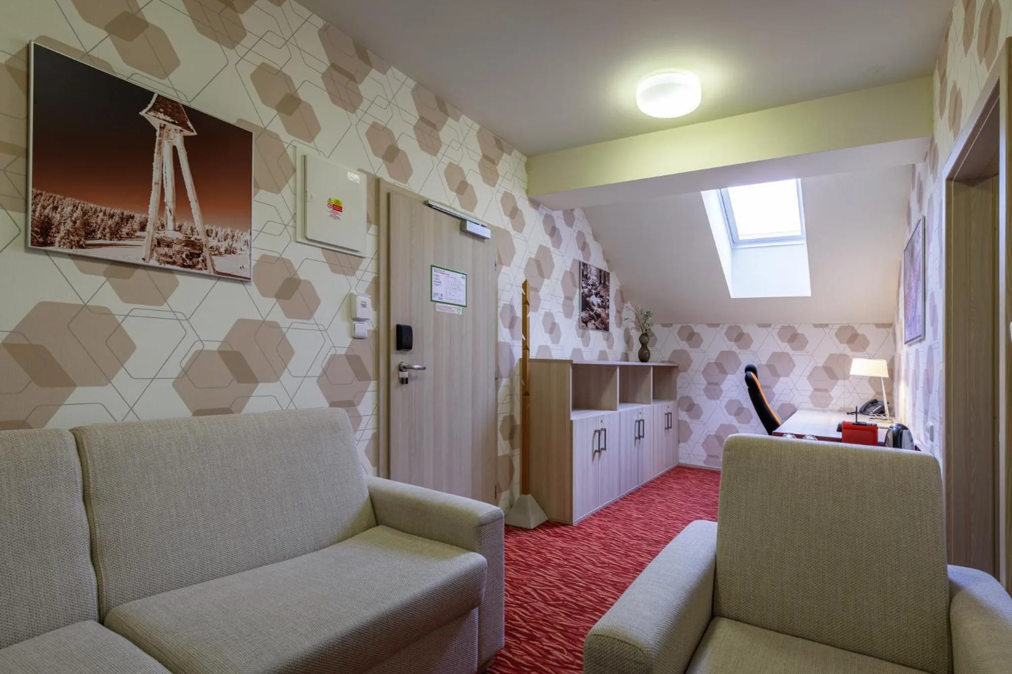 Living room in Peras Wellness Hotel