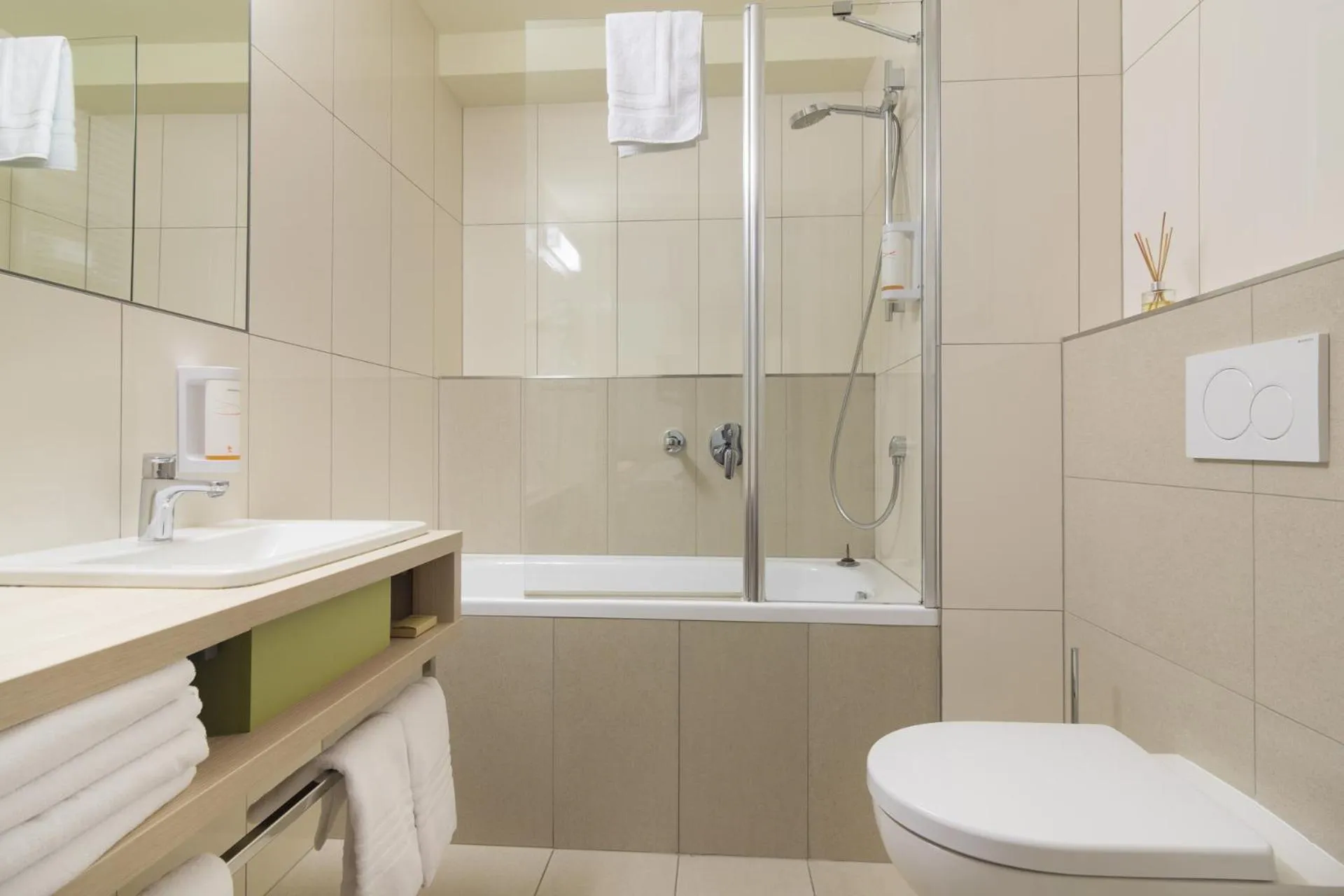 Shower in Peras Wellness Hotel