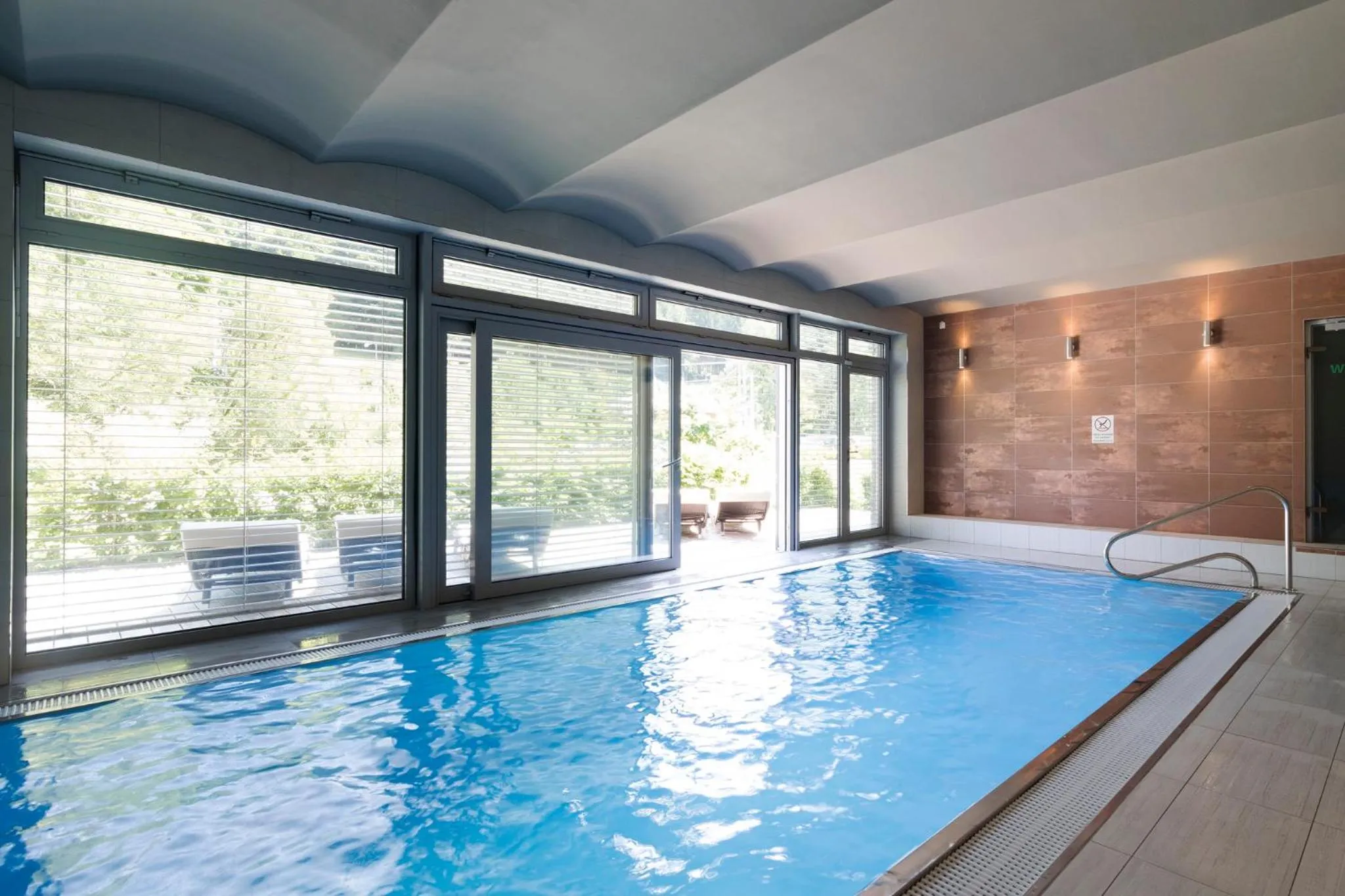 Swimming pool in Peras Wellness Hotel