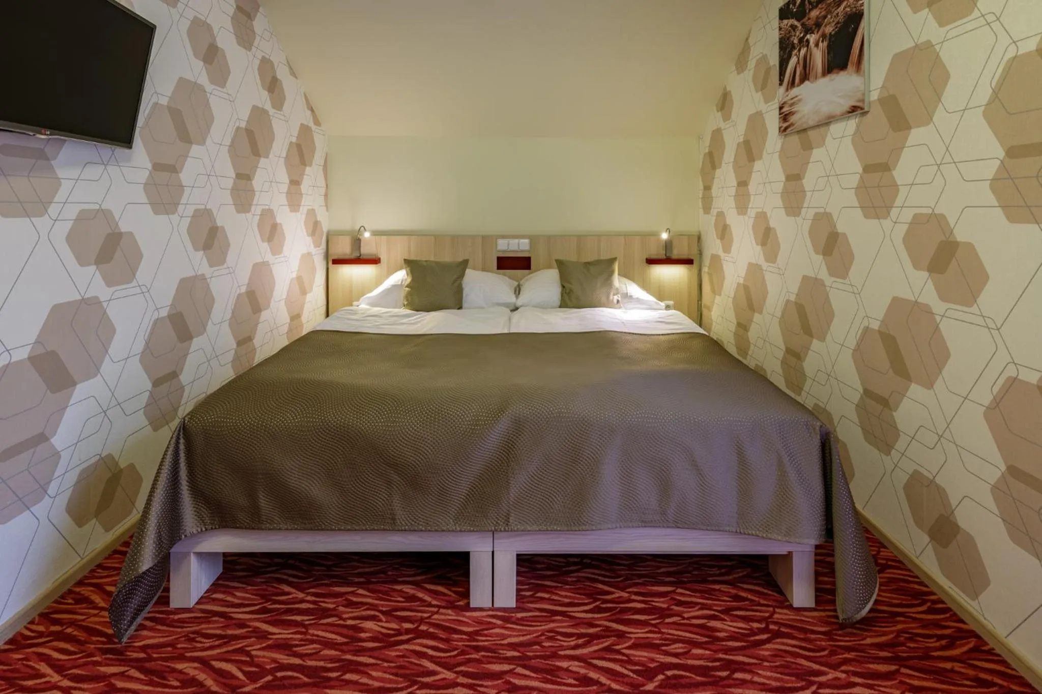 Bedroom, Bed in Peras Wellness Hotel