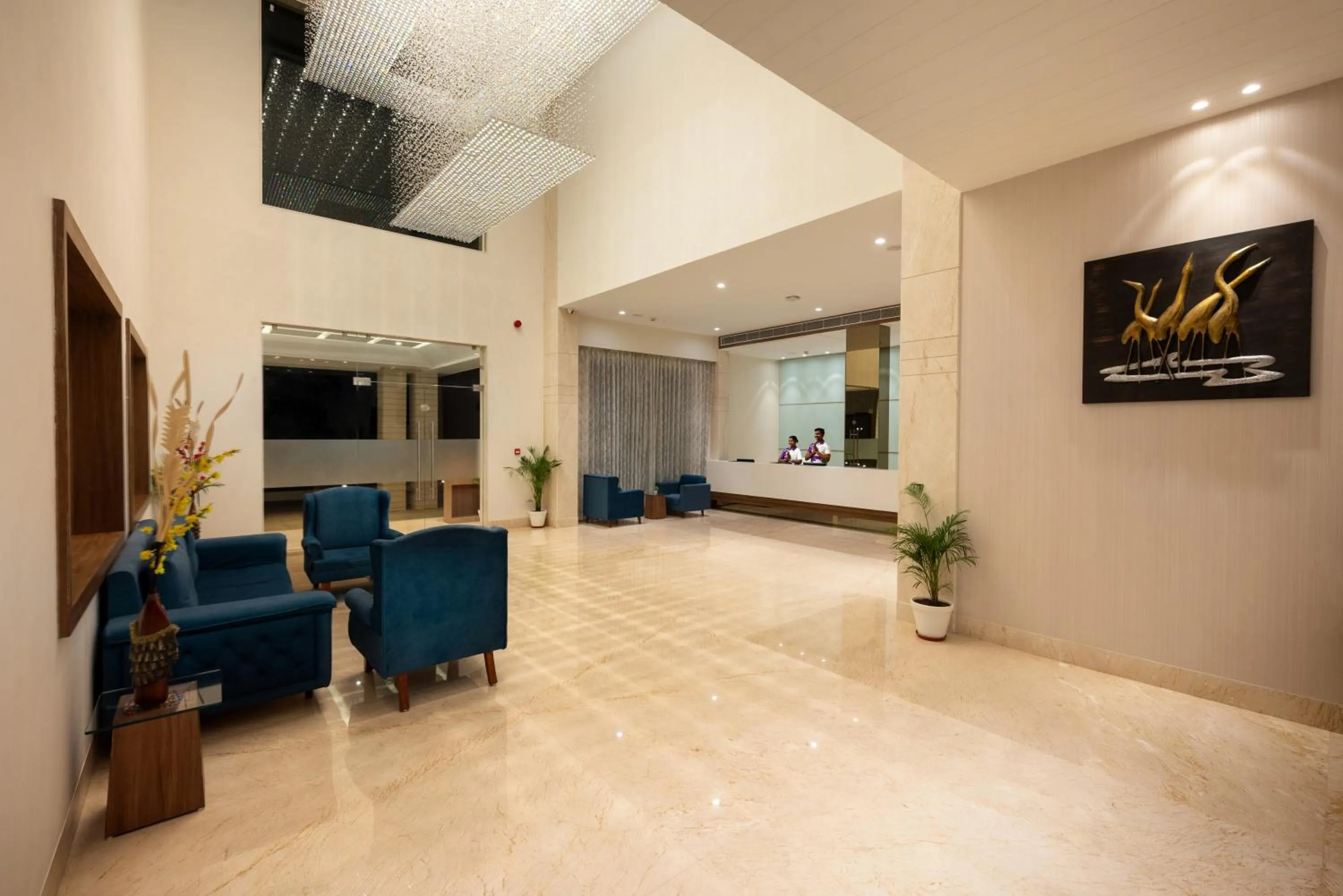 Living room in The Orchid Jamnagar