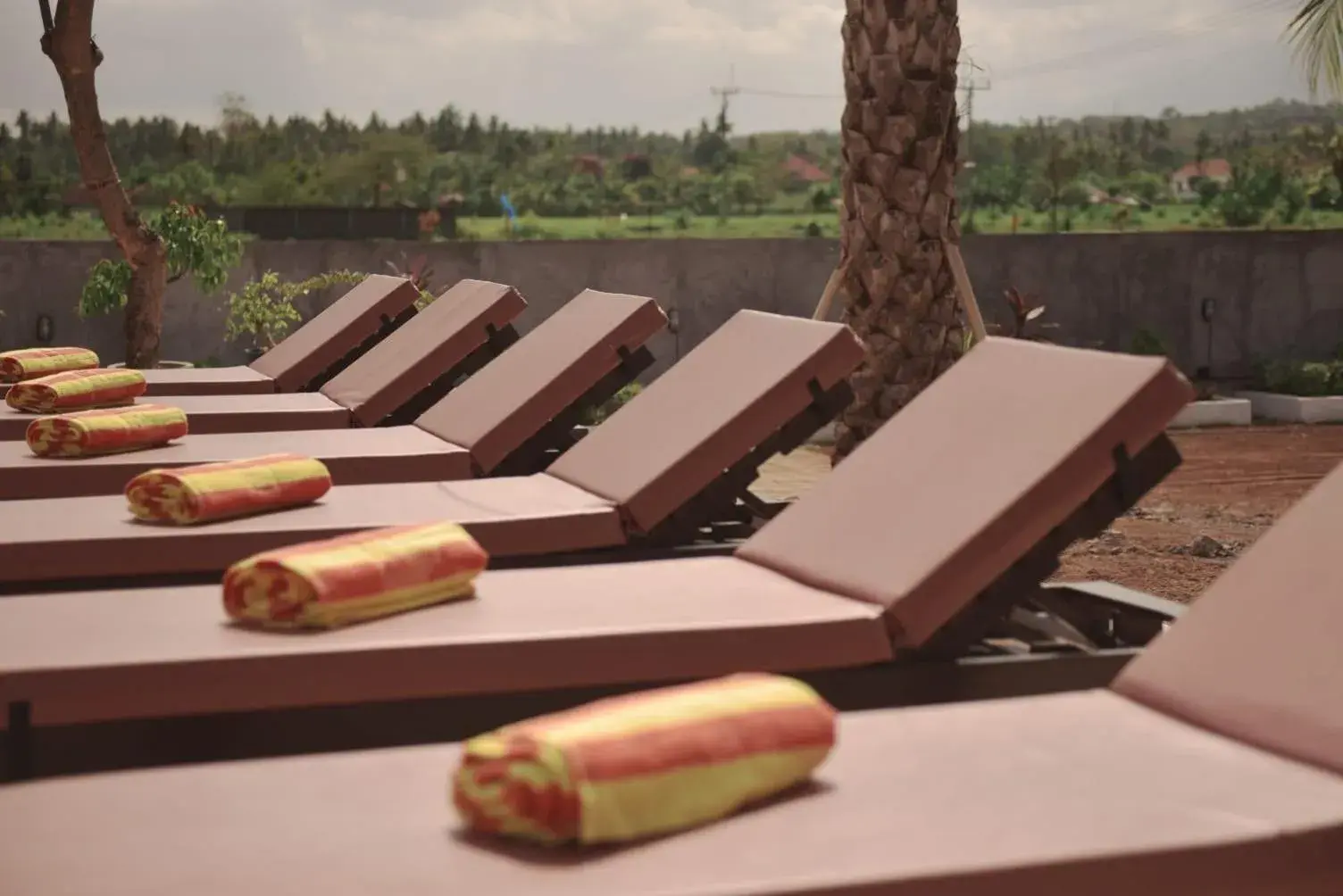 Pool view in Puri Lovina Pool view in Puri Lovina