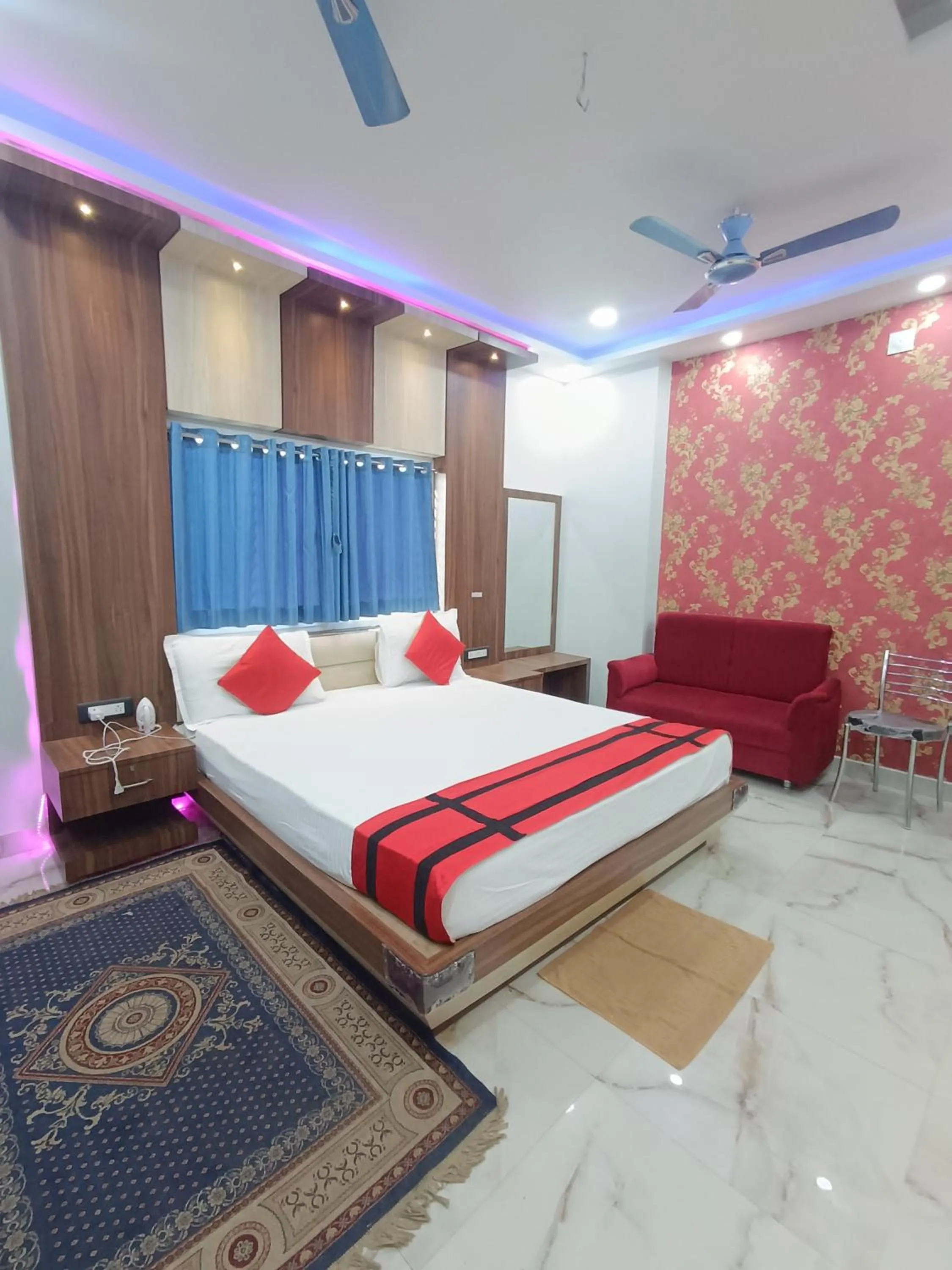 Bed in G P Guest House And Banquet Hall