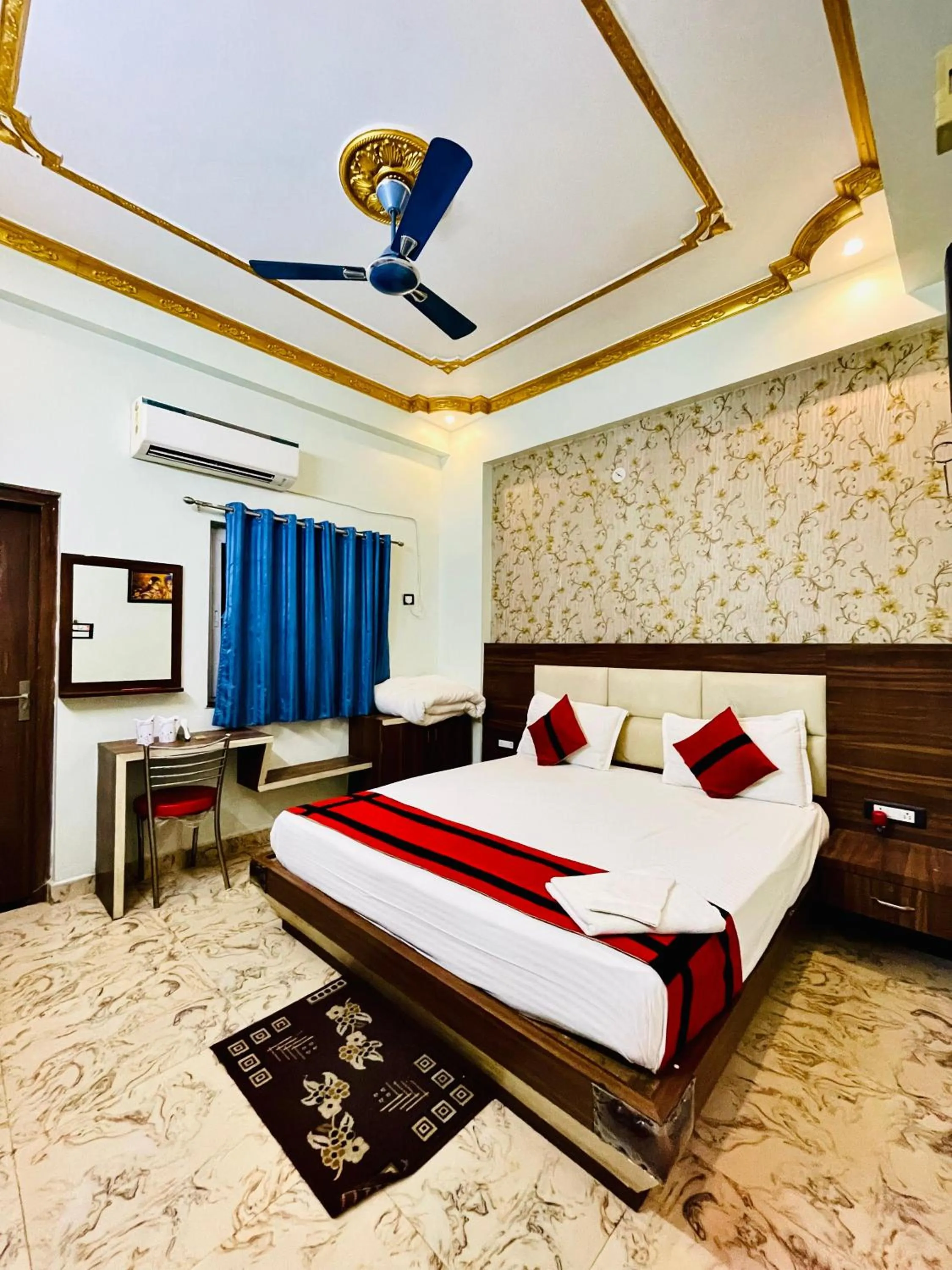 Bed in G P Guest House And Banquet Hall