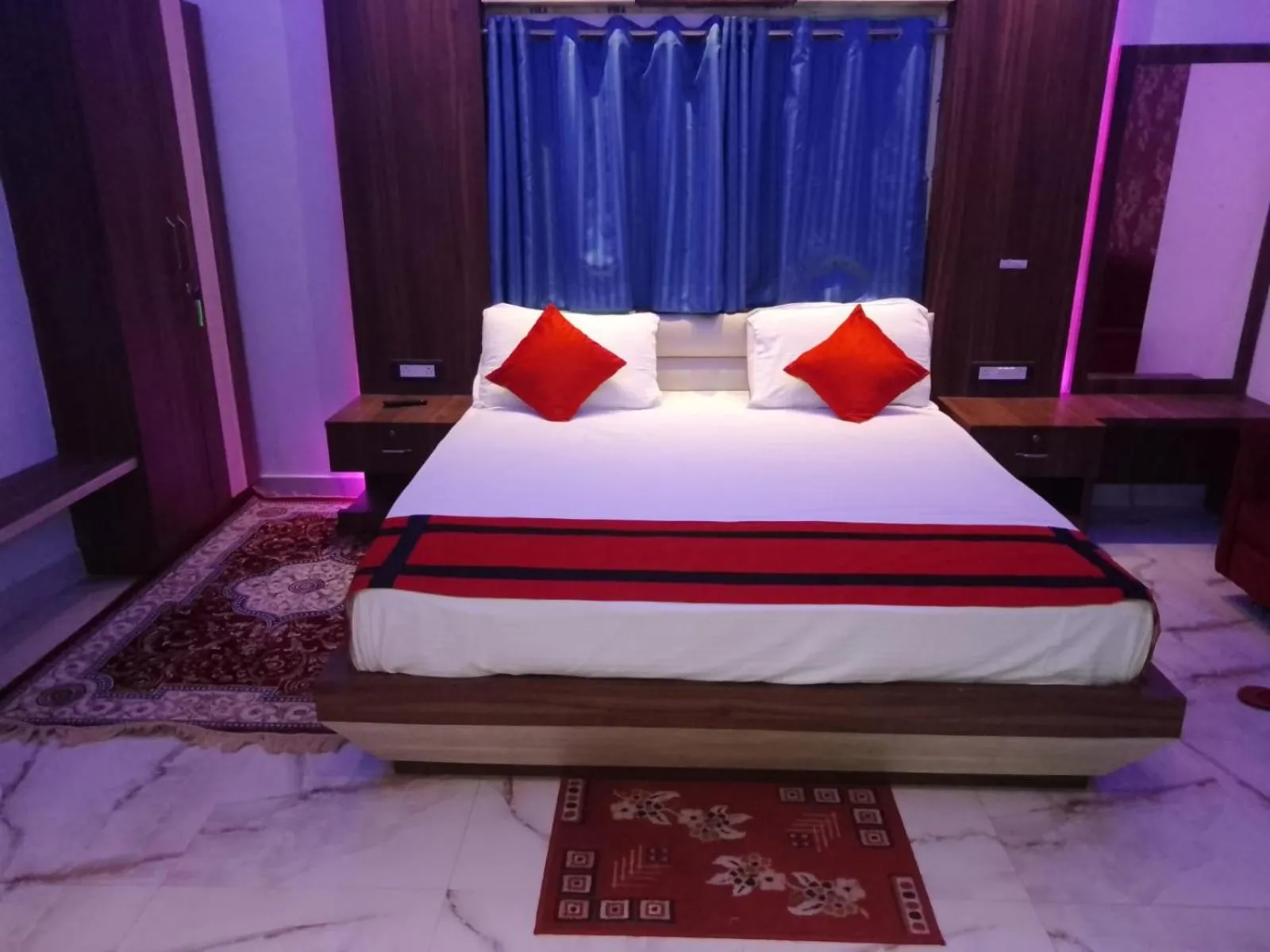 Bed in G P Guest House And Banquet Hall