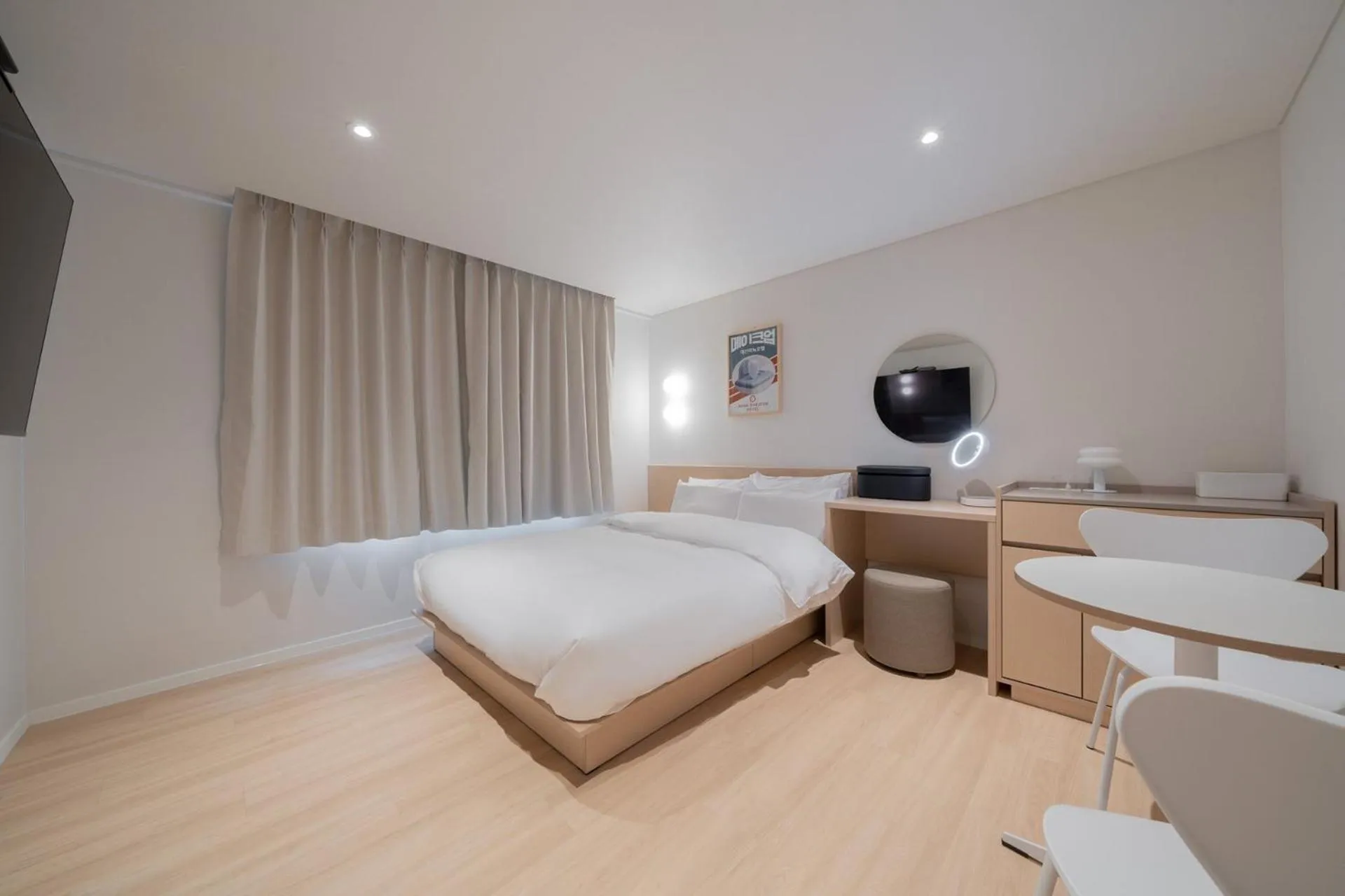 Bed in Anook Hotel Daejeon Daeheung