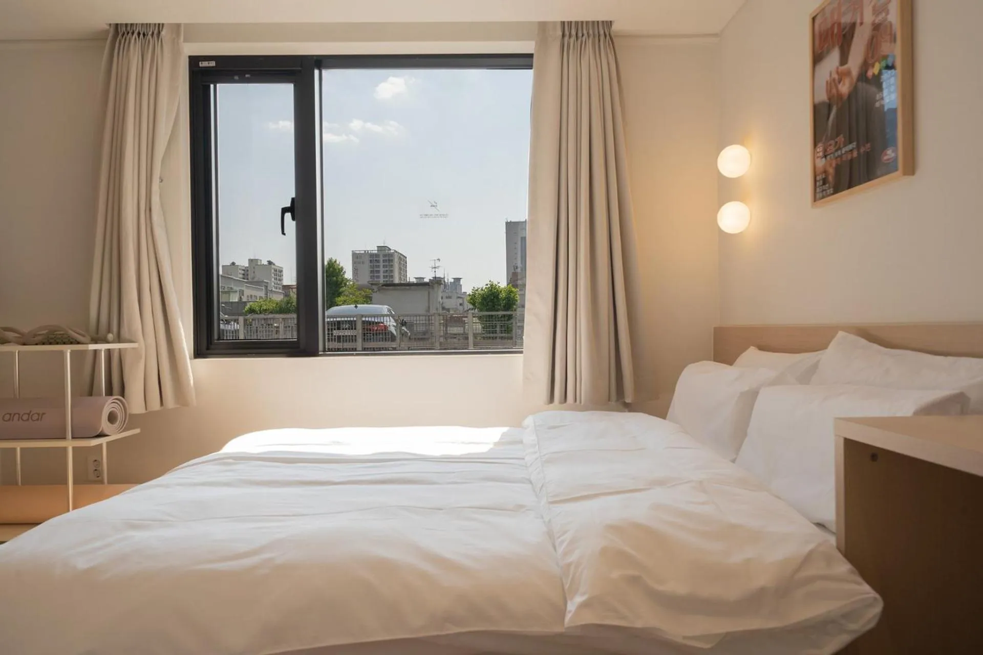 Bed in Anook Hotel Daejeon Daeheung