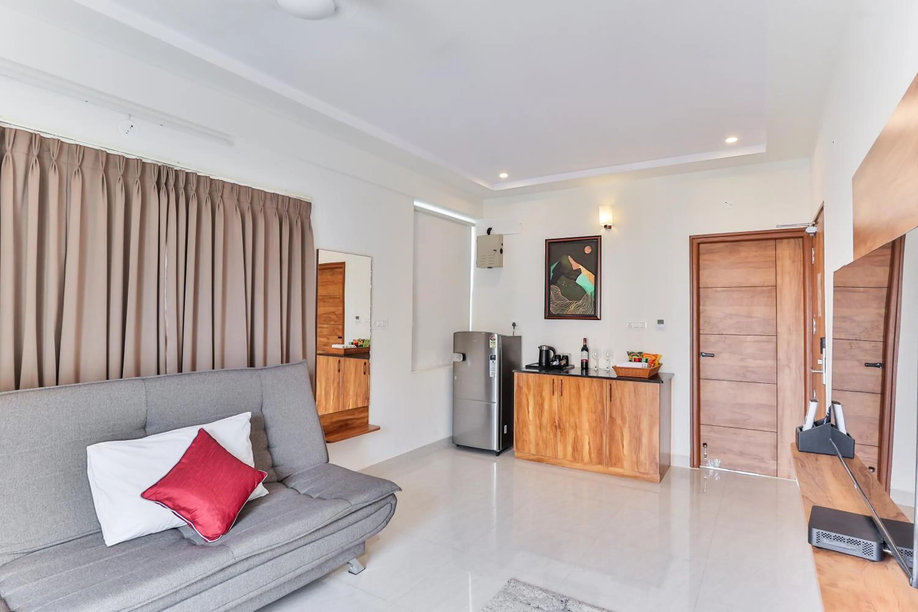 Living room in The Auberge Boutique Hotel - Manyata Tech Park