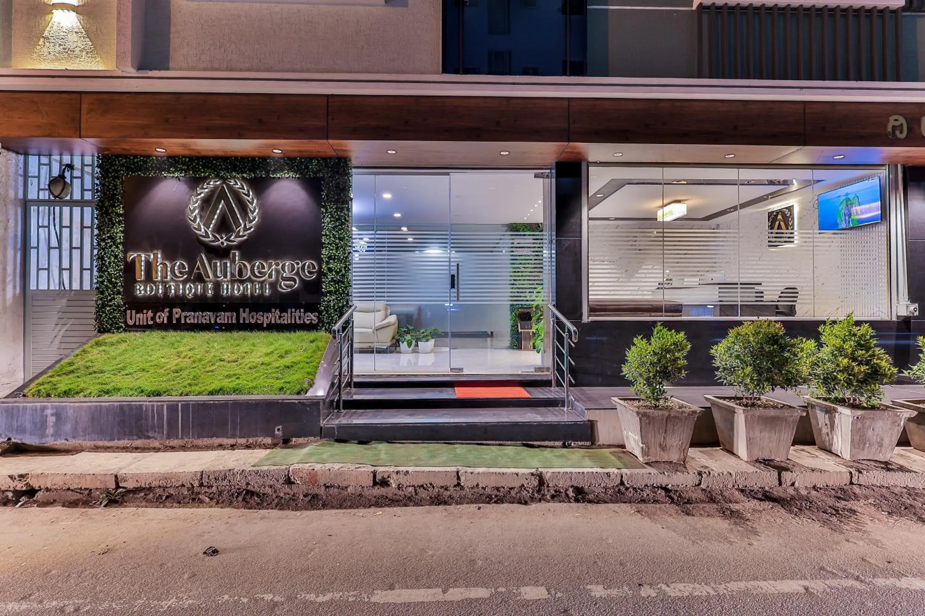 Facade/entrance in The Auberge Boutique Hotel - Manyata Tech Park Facade/entrance in The Auberge Boutique Hotel - Manyata Tech Park