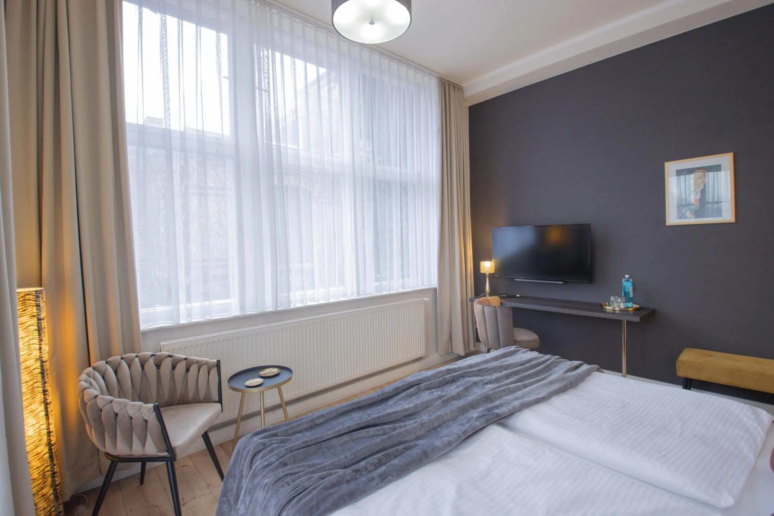 Photo of the whole room, Bed in Boutique Hotel Schwarzer Baer