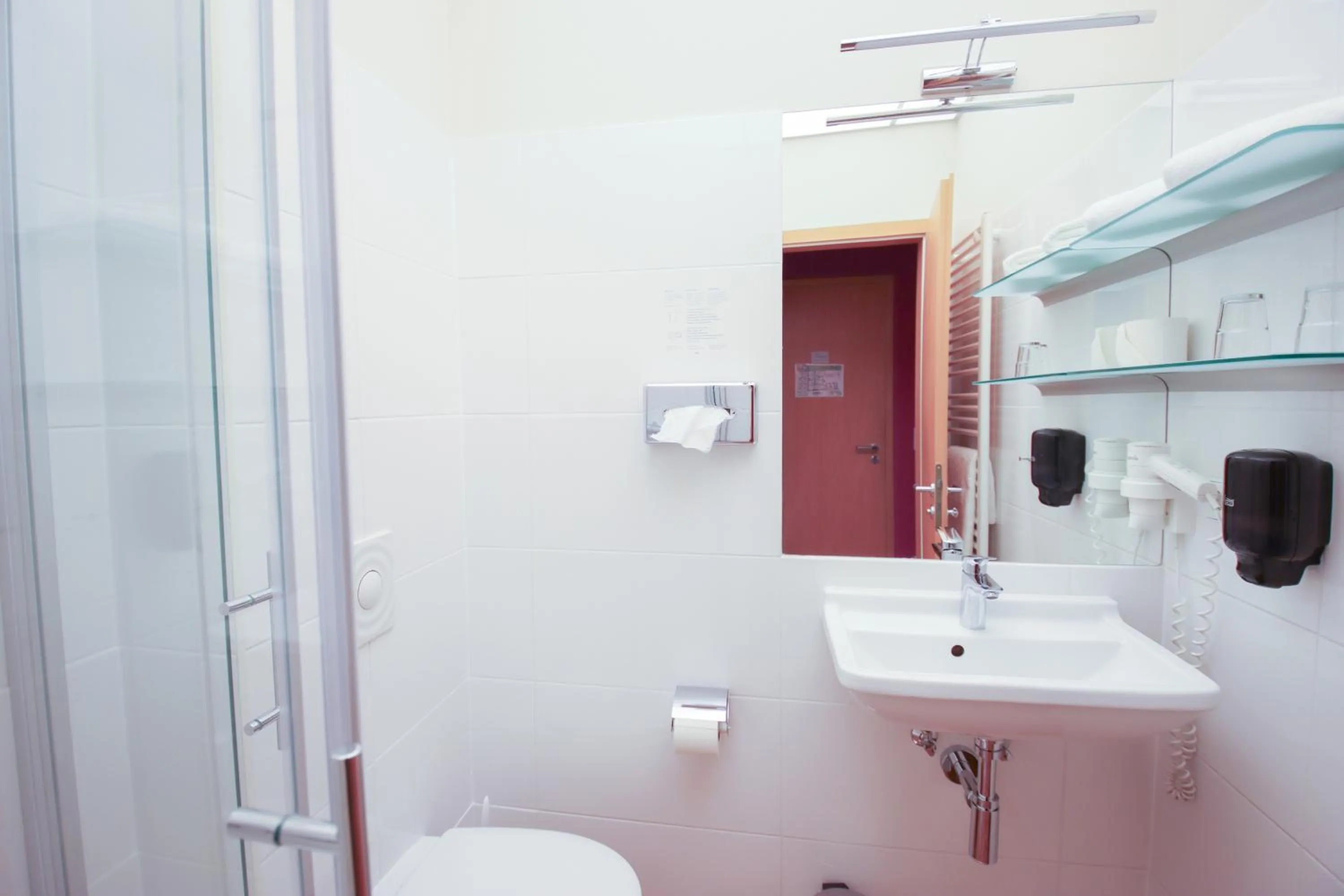 Bathroom in Boutique Hotel Schwarzer Baer