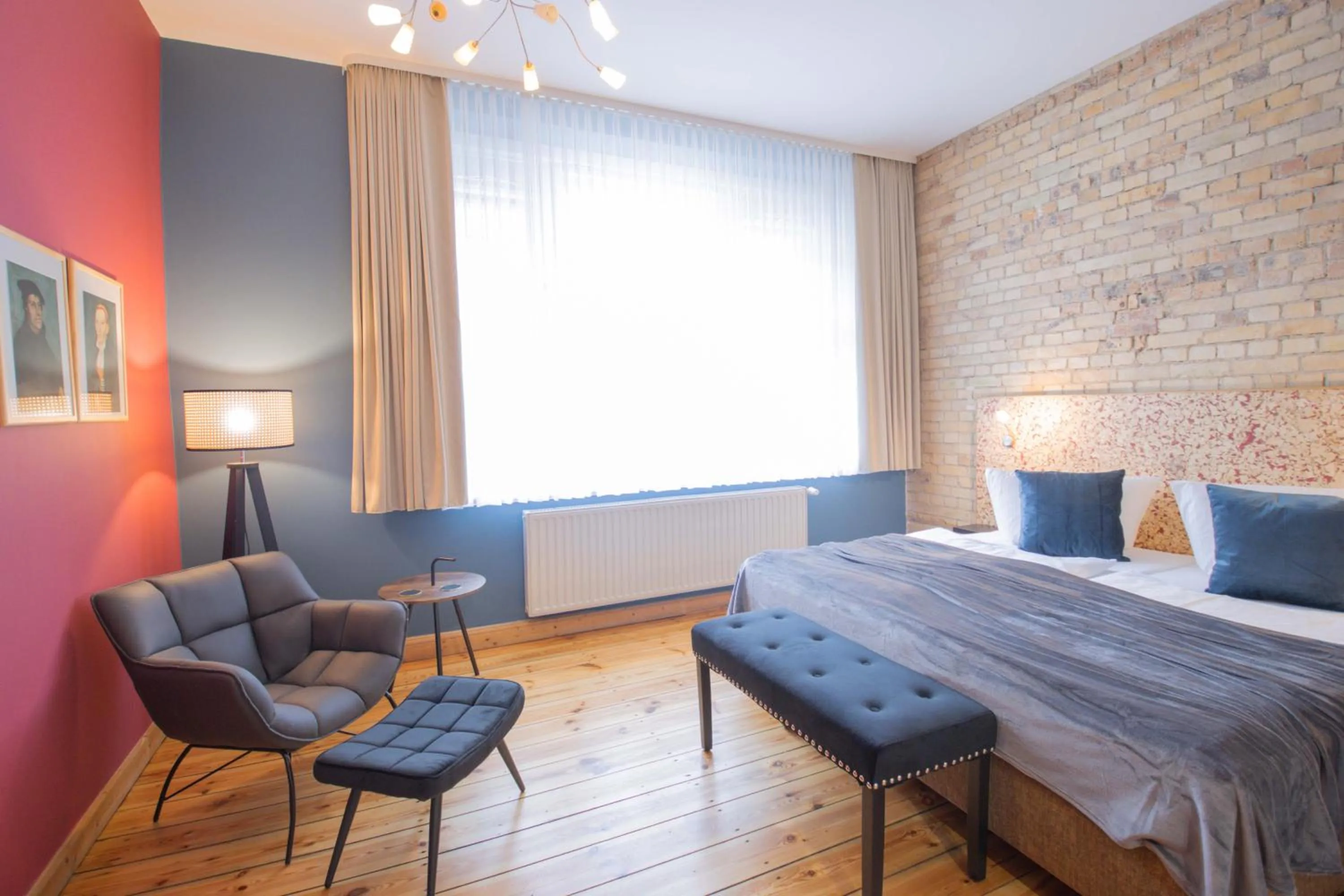 Photo of the whole room, Bed in Boutique Hotel Schwarzer Baer