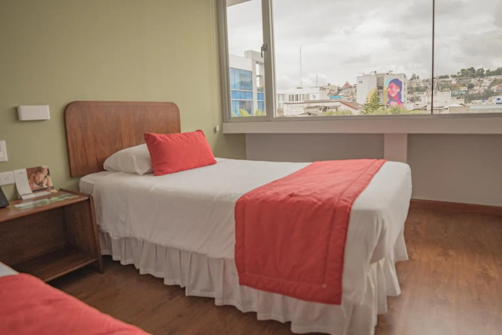 Bed in Hotel Ambato