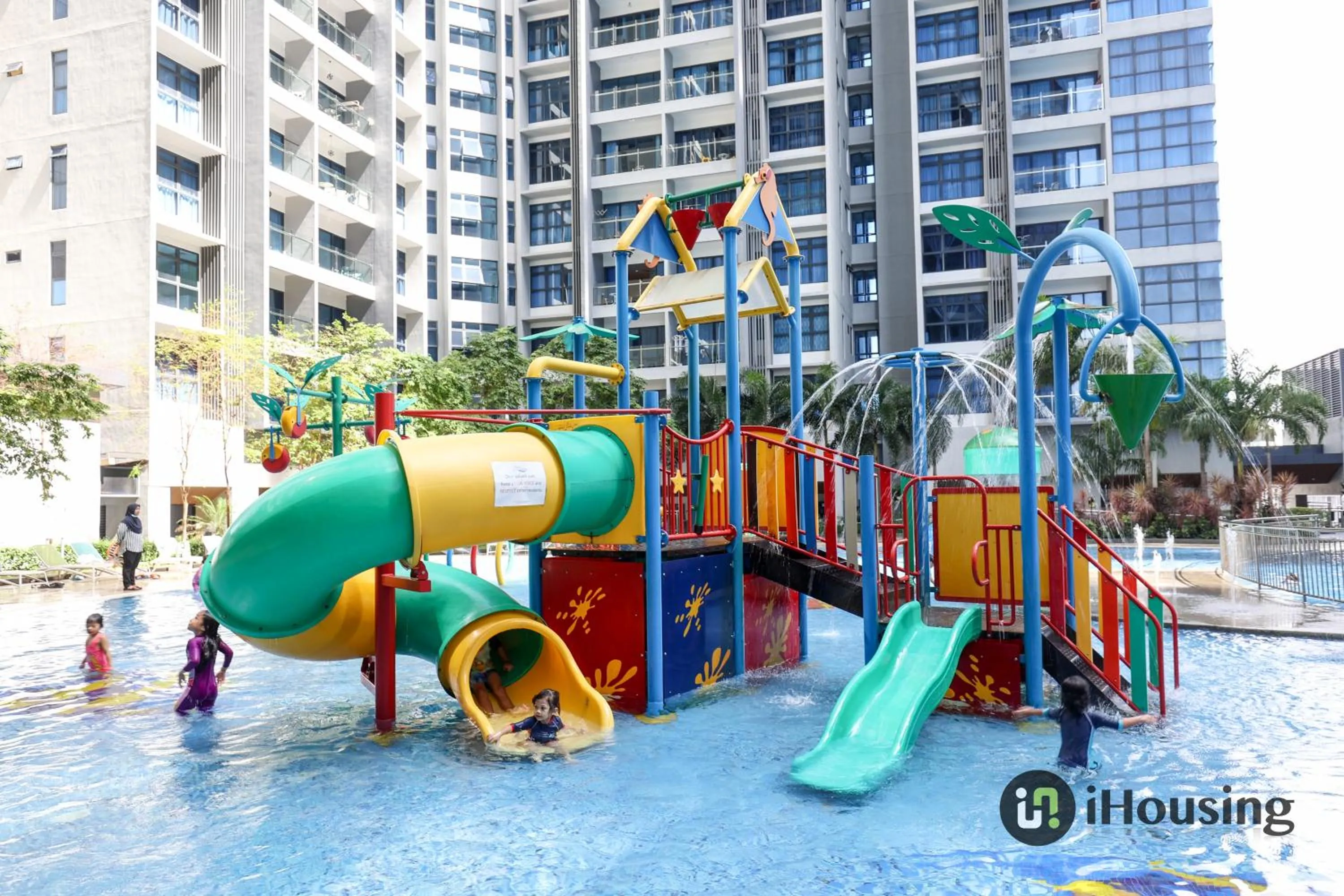 Aqua park in Atlantis Residence Premium By I Housing