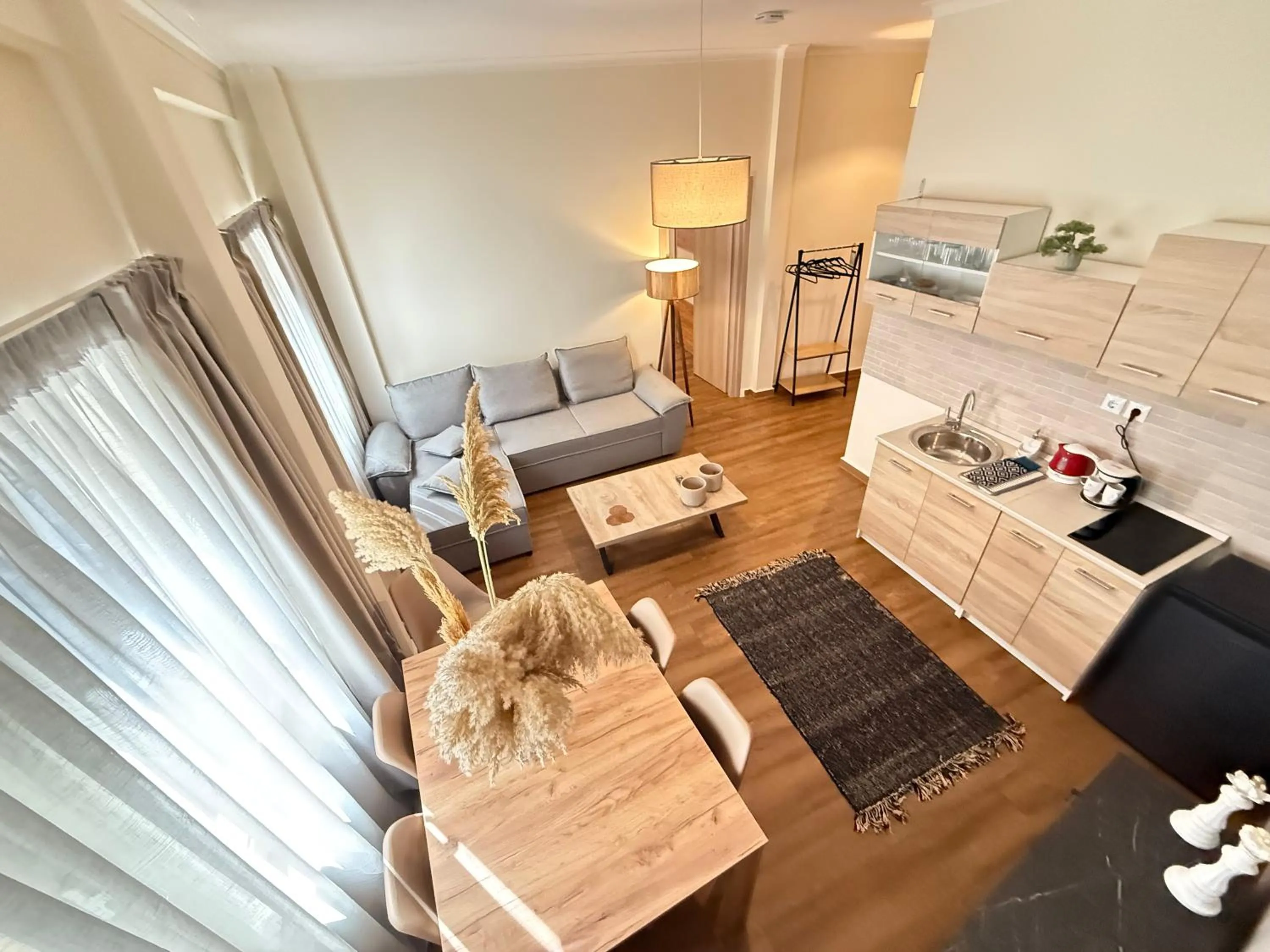 Kitchen or kitchenette in Compass Lofts Athens