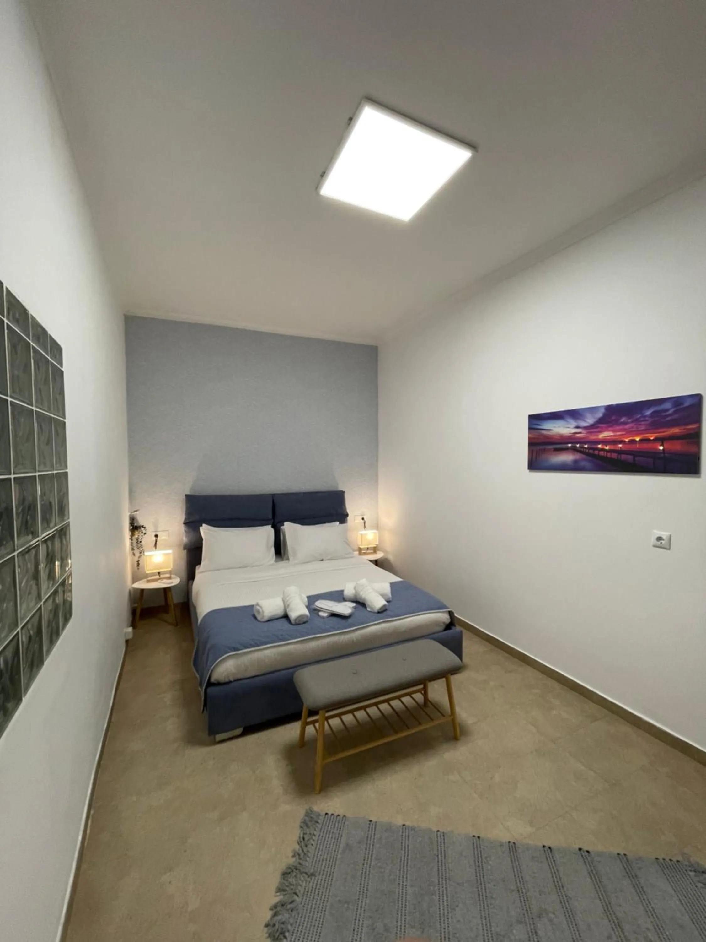 Bedroom, Bed in Compass Lofts Athens