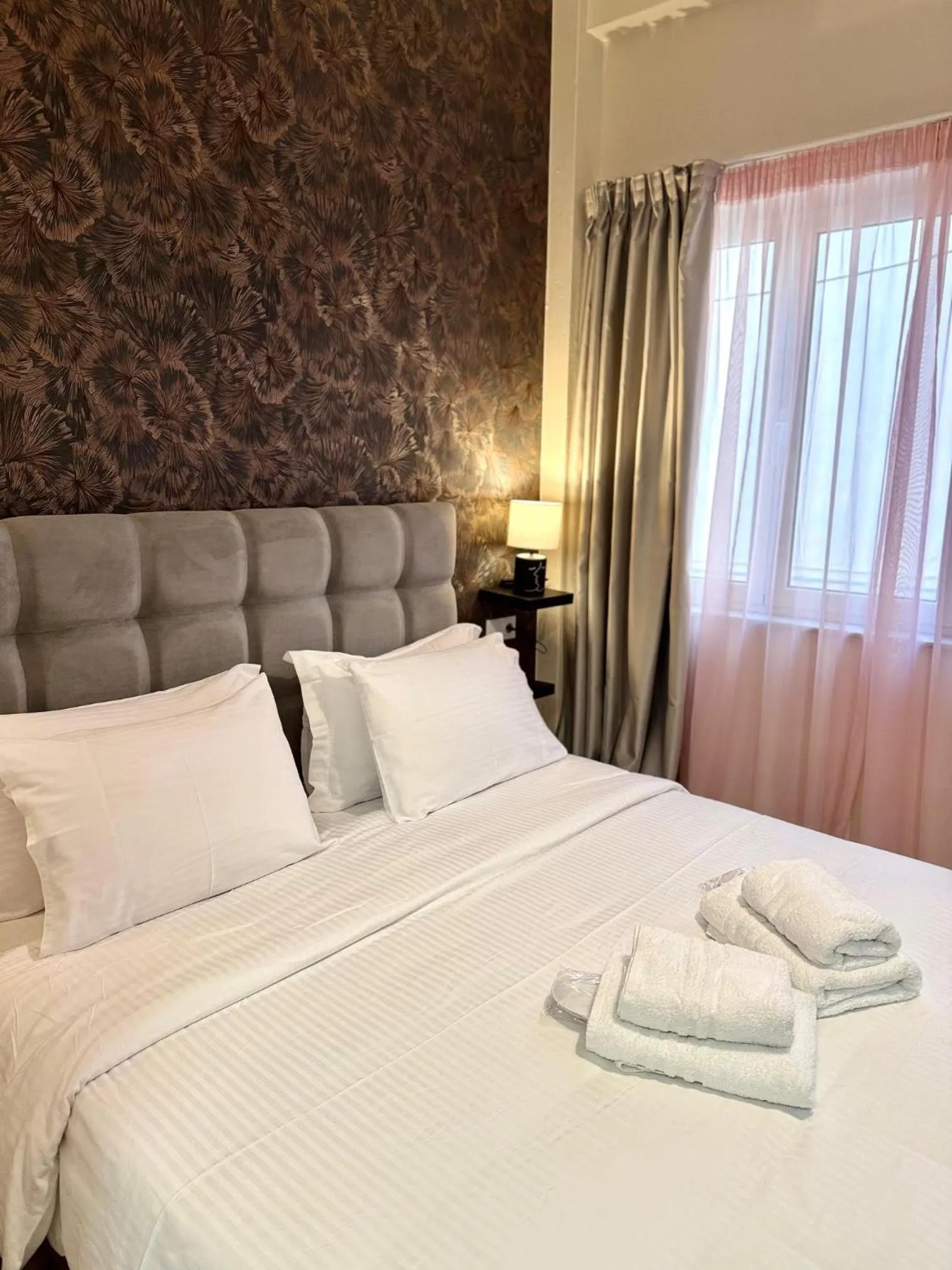 Bed in Compass Lofts Athens