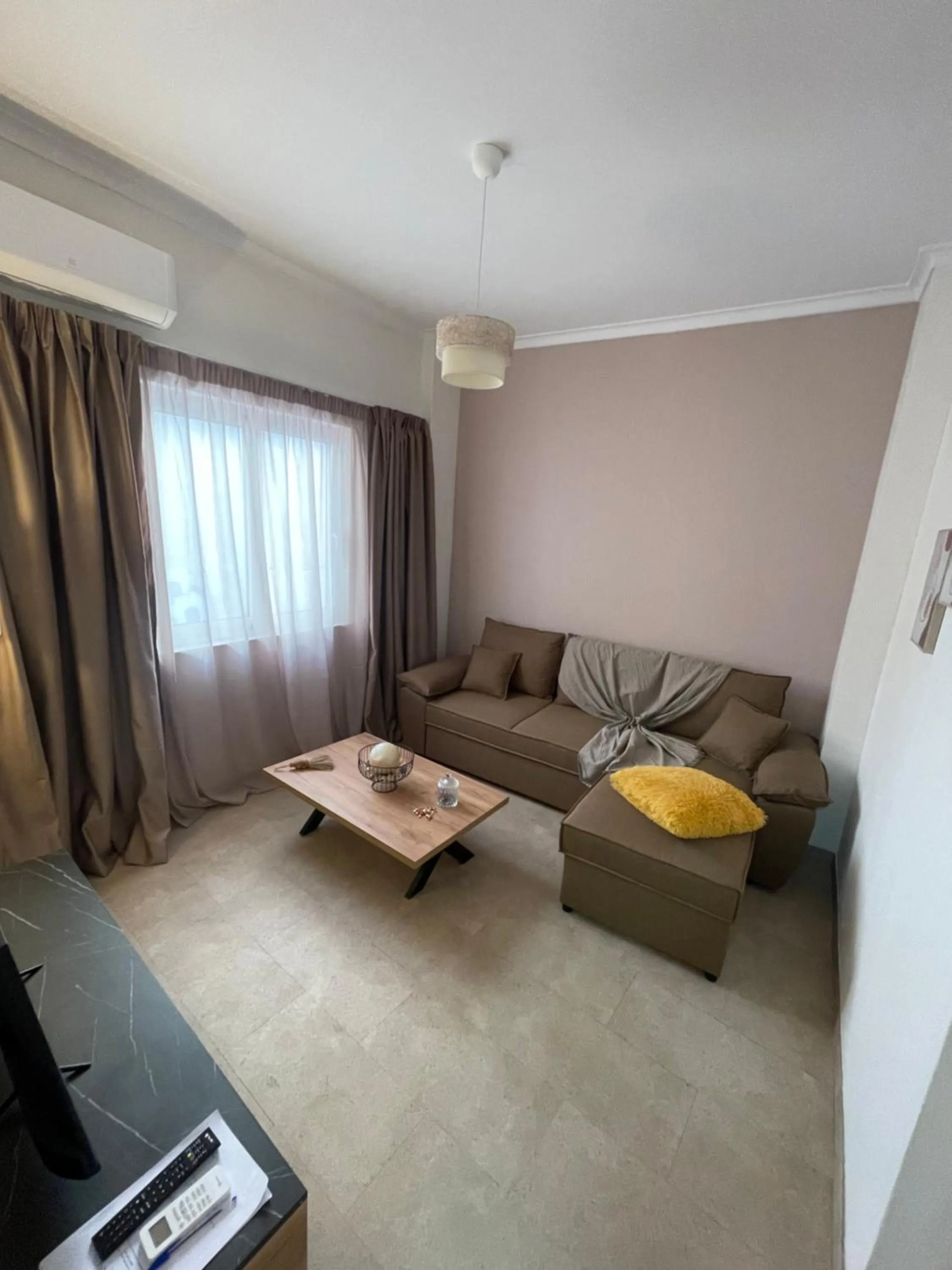 Bed in Compass Lofts Athens