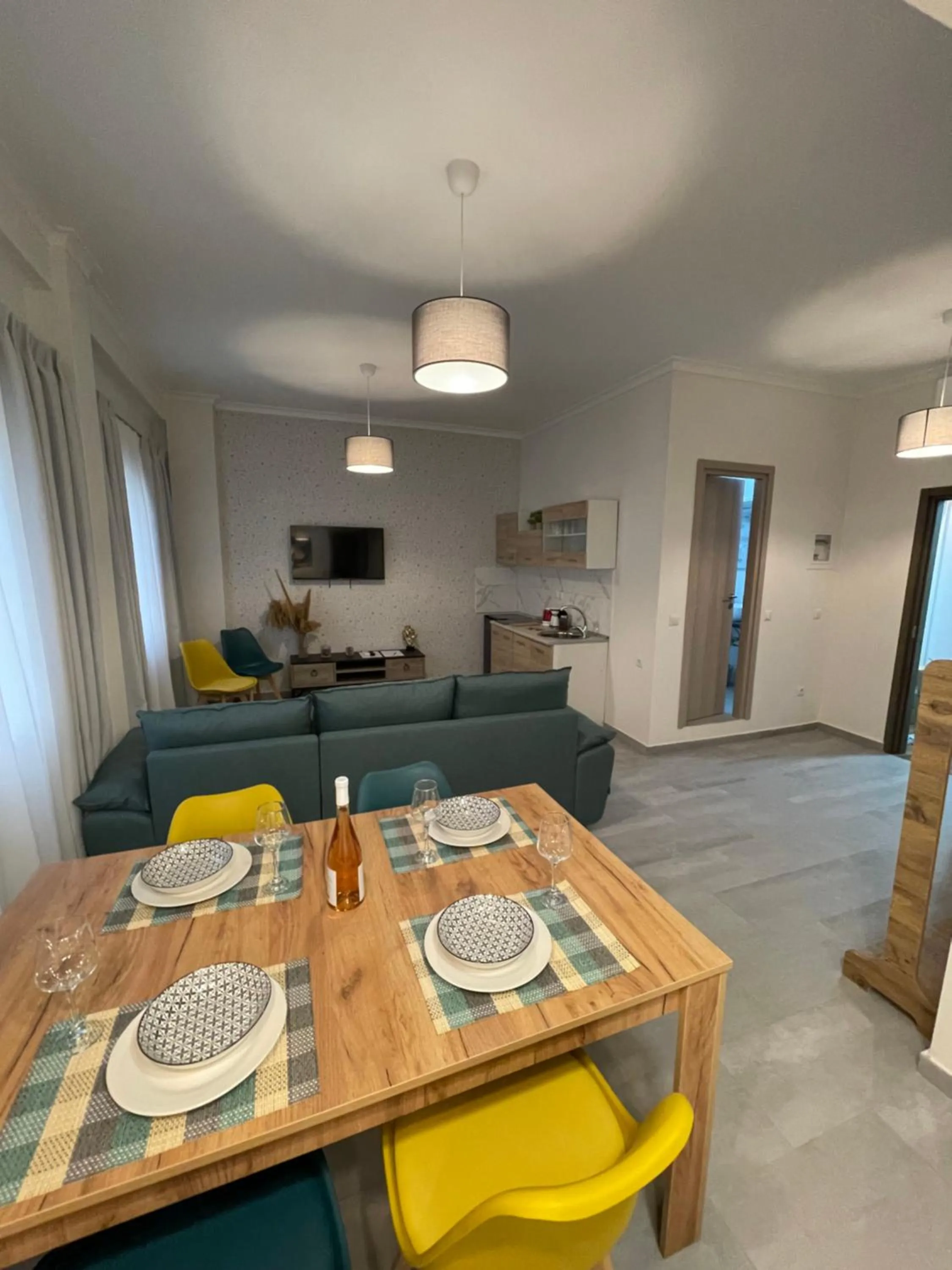 Kitchen or kitchenette in Compass Lofts Athens