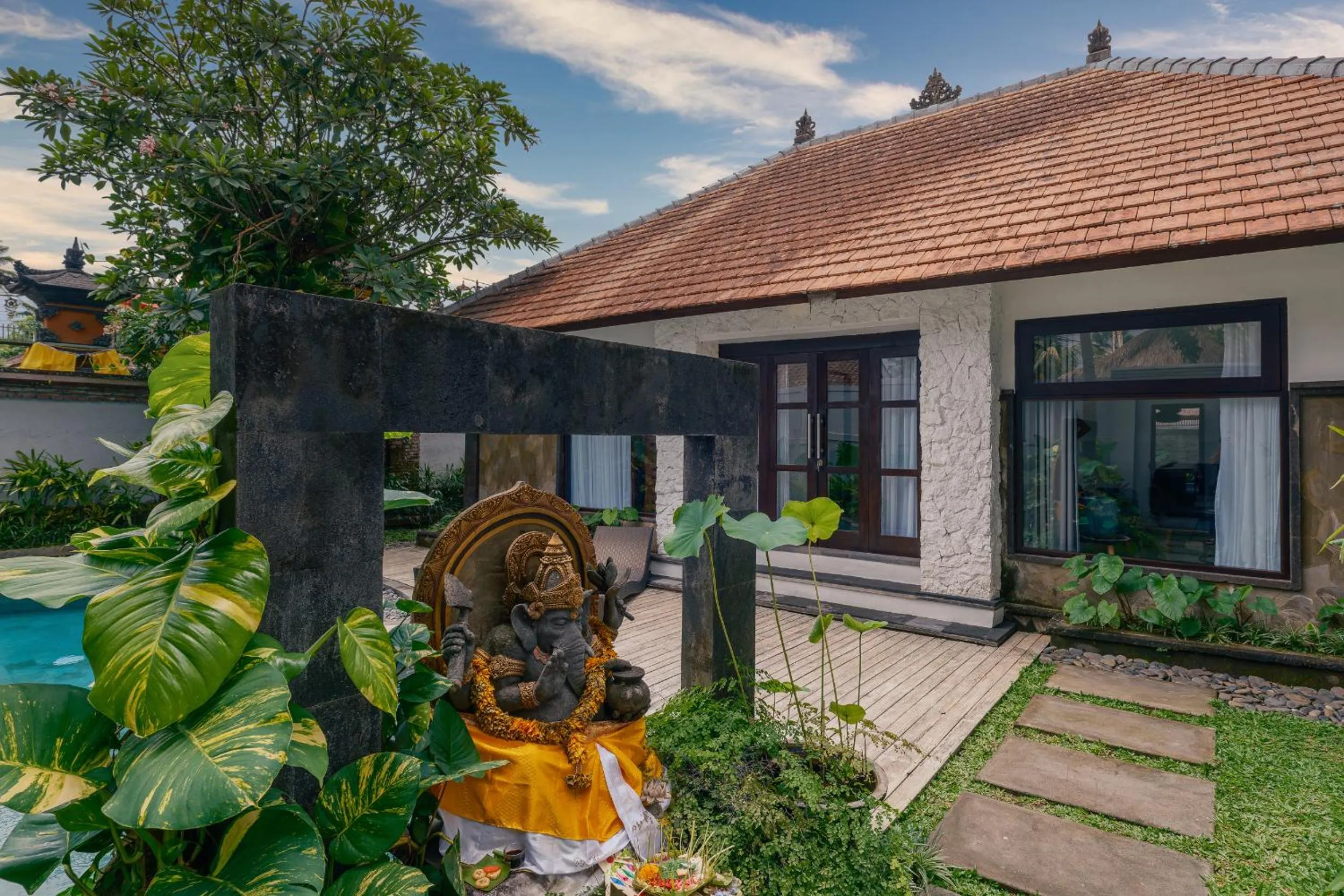 Garden in Chandi Hotel Ubud