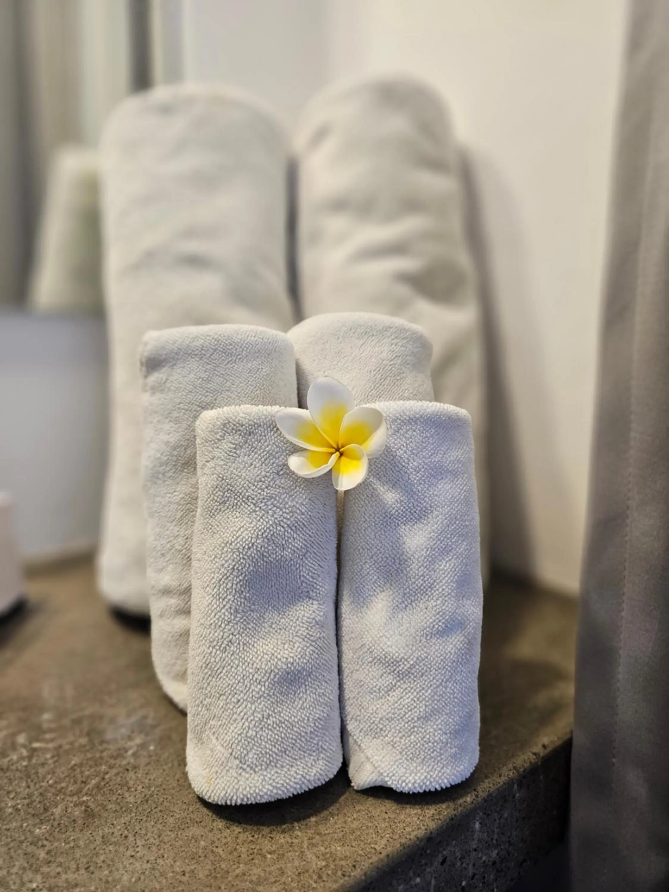 towels in Chandi Hotel Ubud