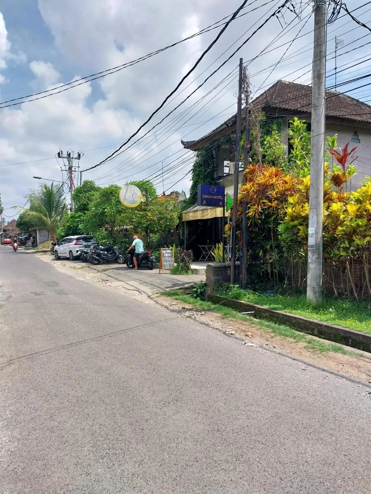 Street view in Chandi Hotel Ubud