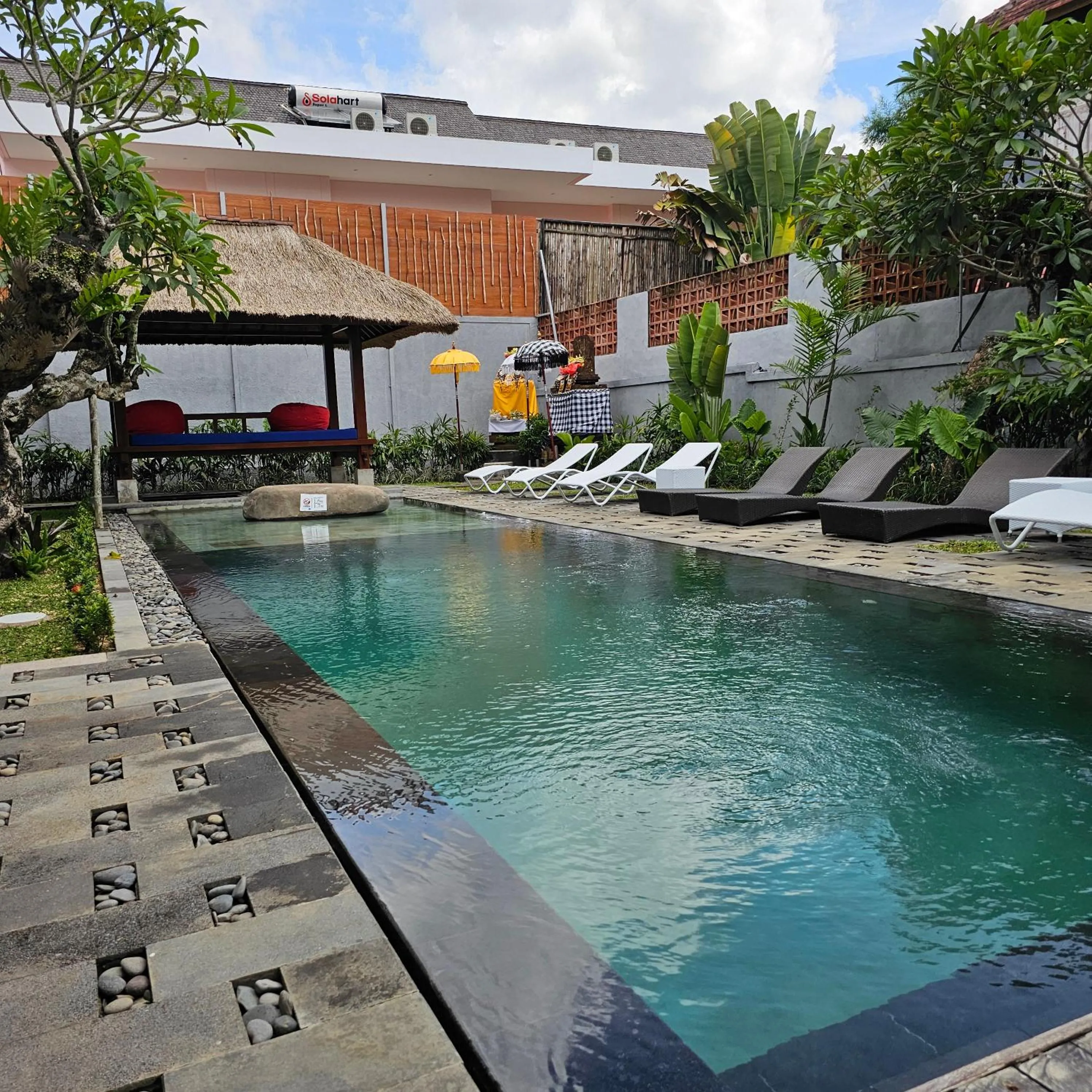 Swimming pool in Chandi Hotel Ubud