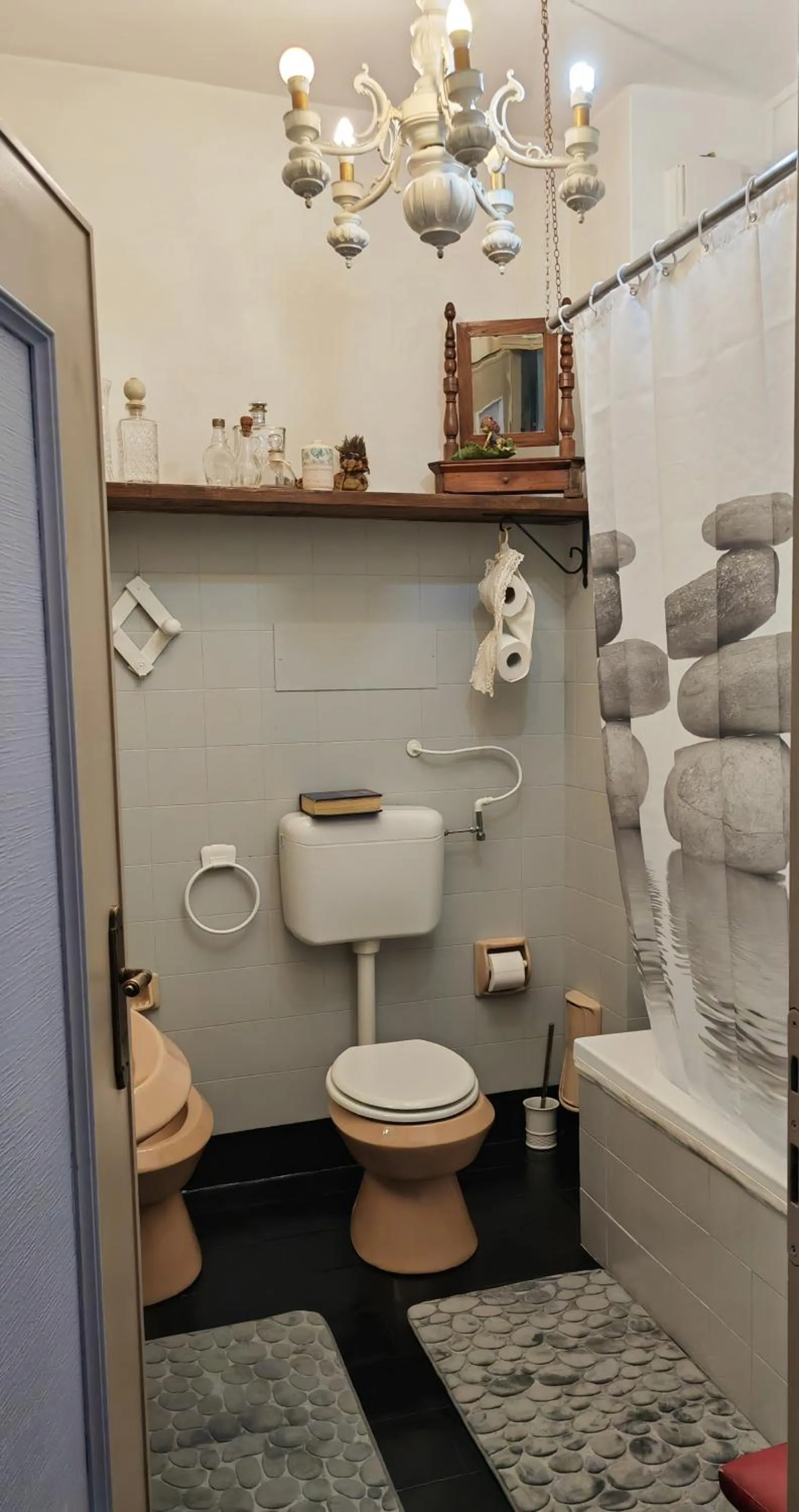 Toilet in B&B LaMaGia di Corte Moronati