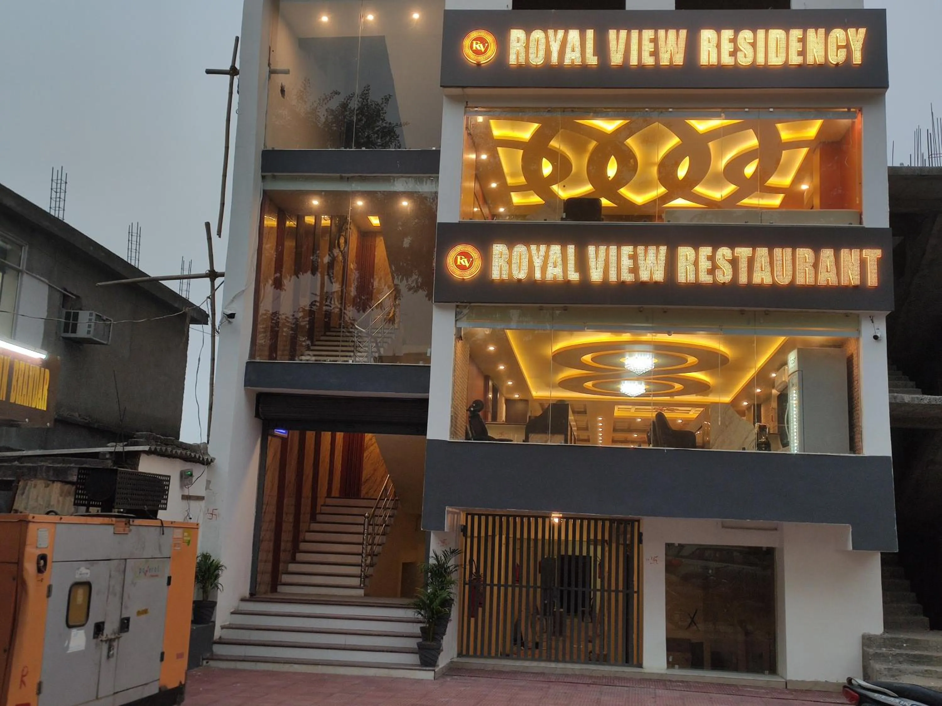 Facade/entrance in Royal View Residency