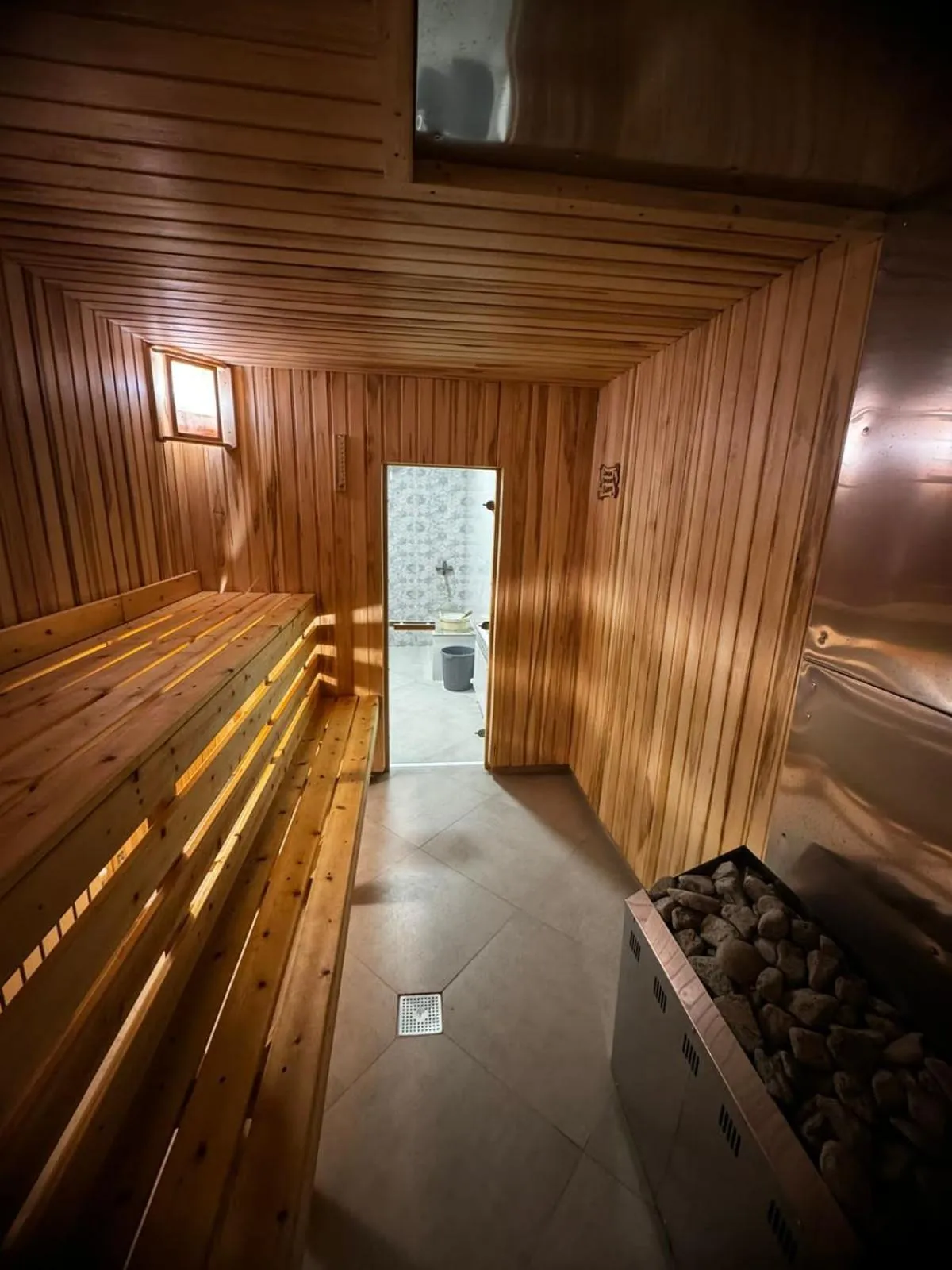 Sauna in TAMYRLY Astana