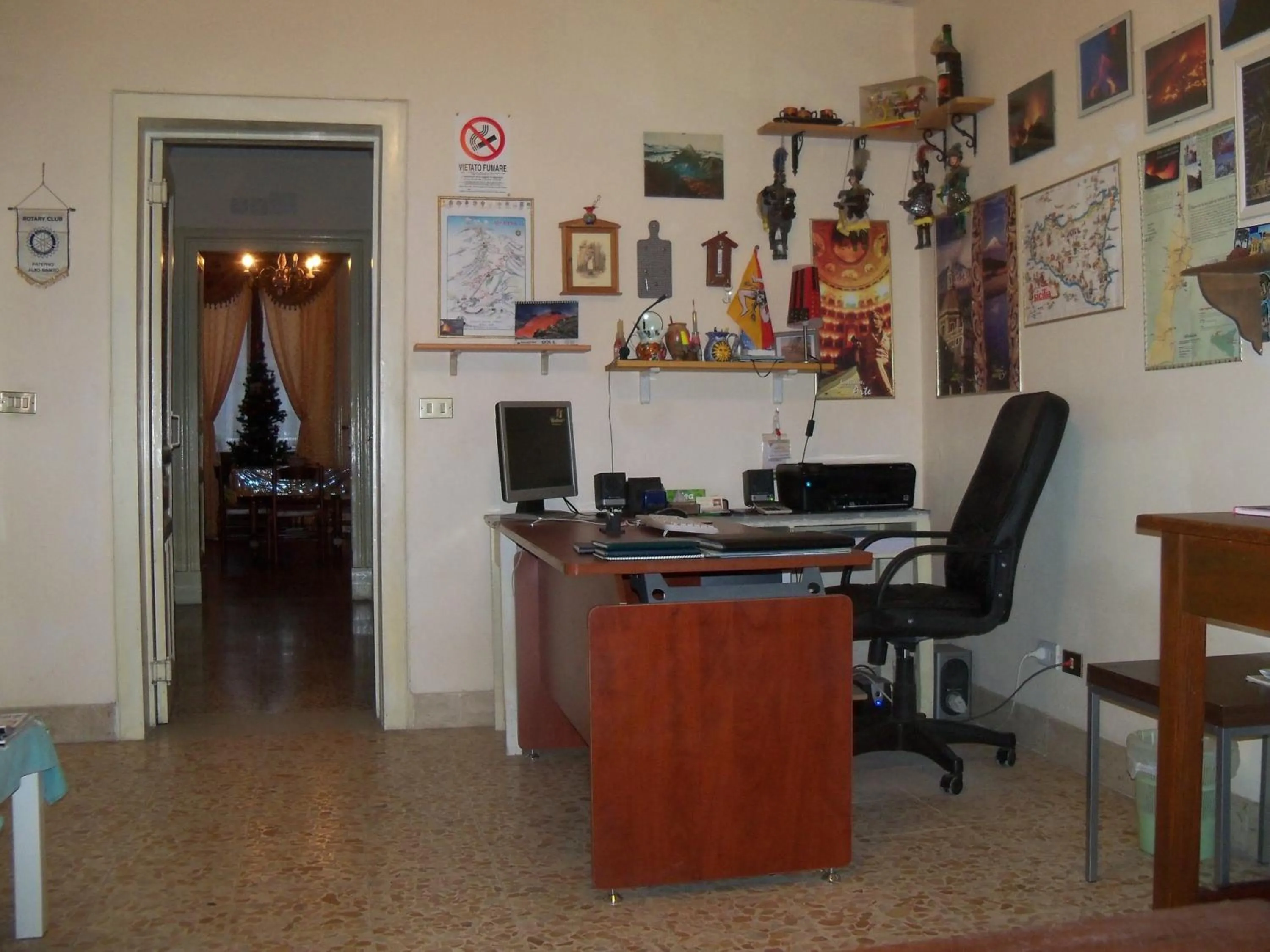 Lobby or reception in Etna B&B