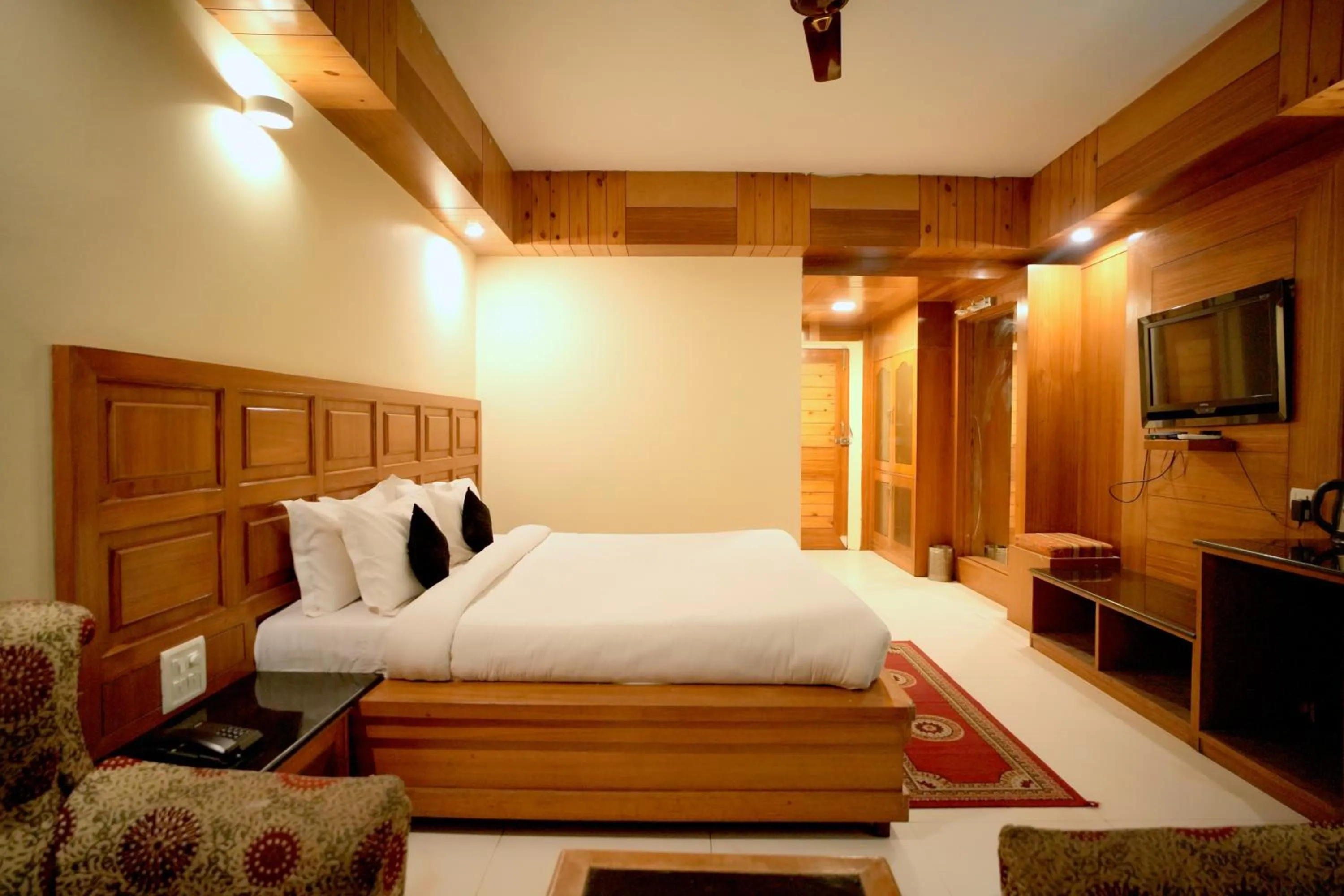 Bed in Shivalik Hotel And Resorts
