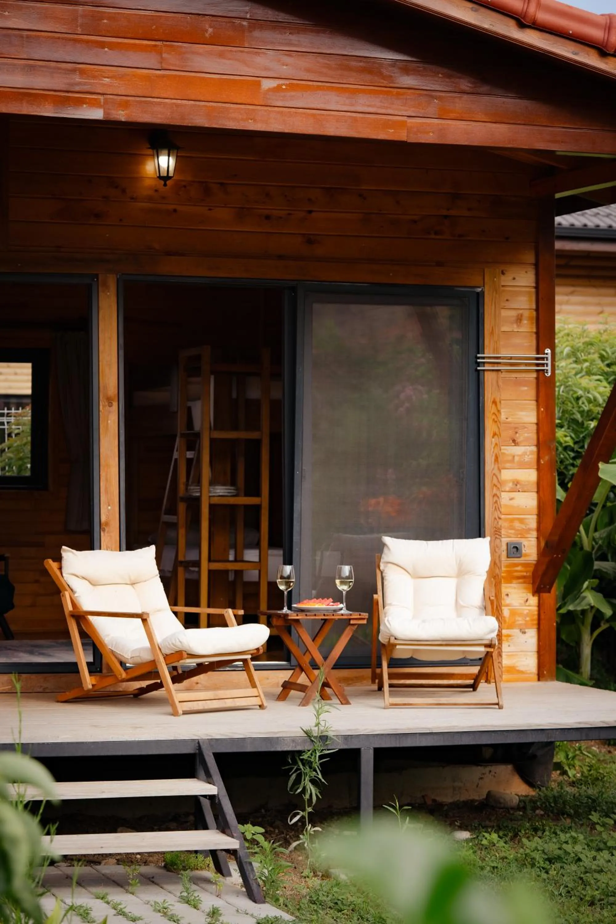Patio in Lemon Garden Lodge