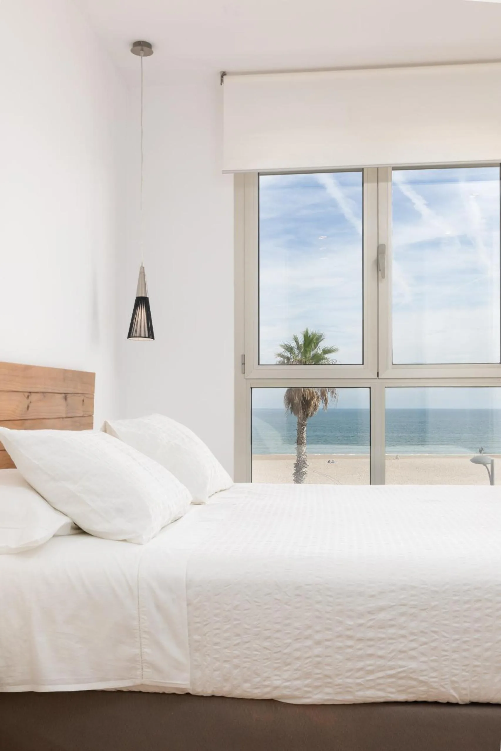 Bed in ApartUP Patacona Deluxe