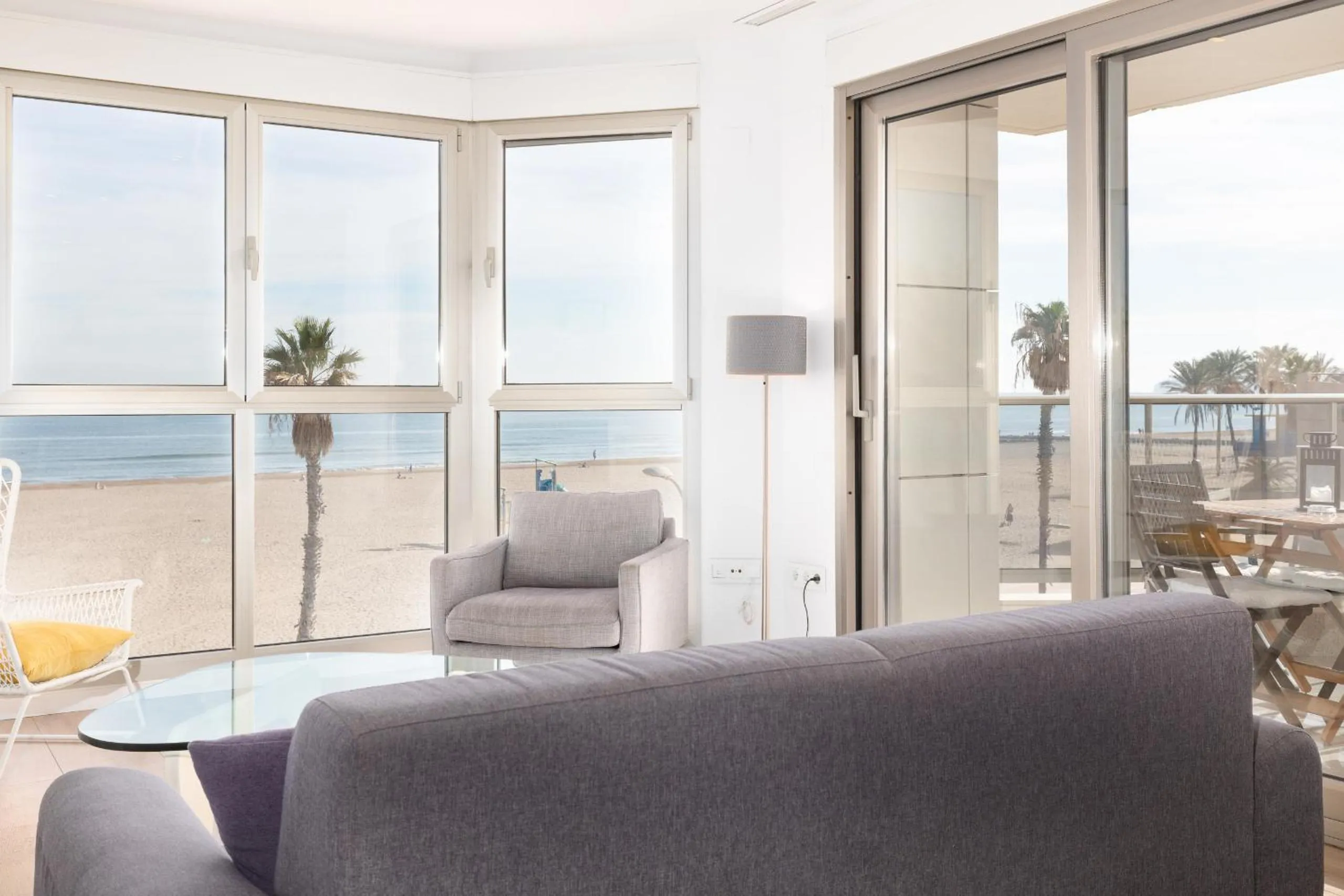 Living room in ApartUP Patacona Deluxe